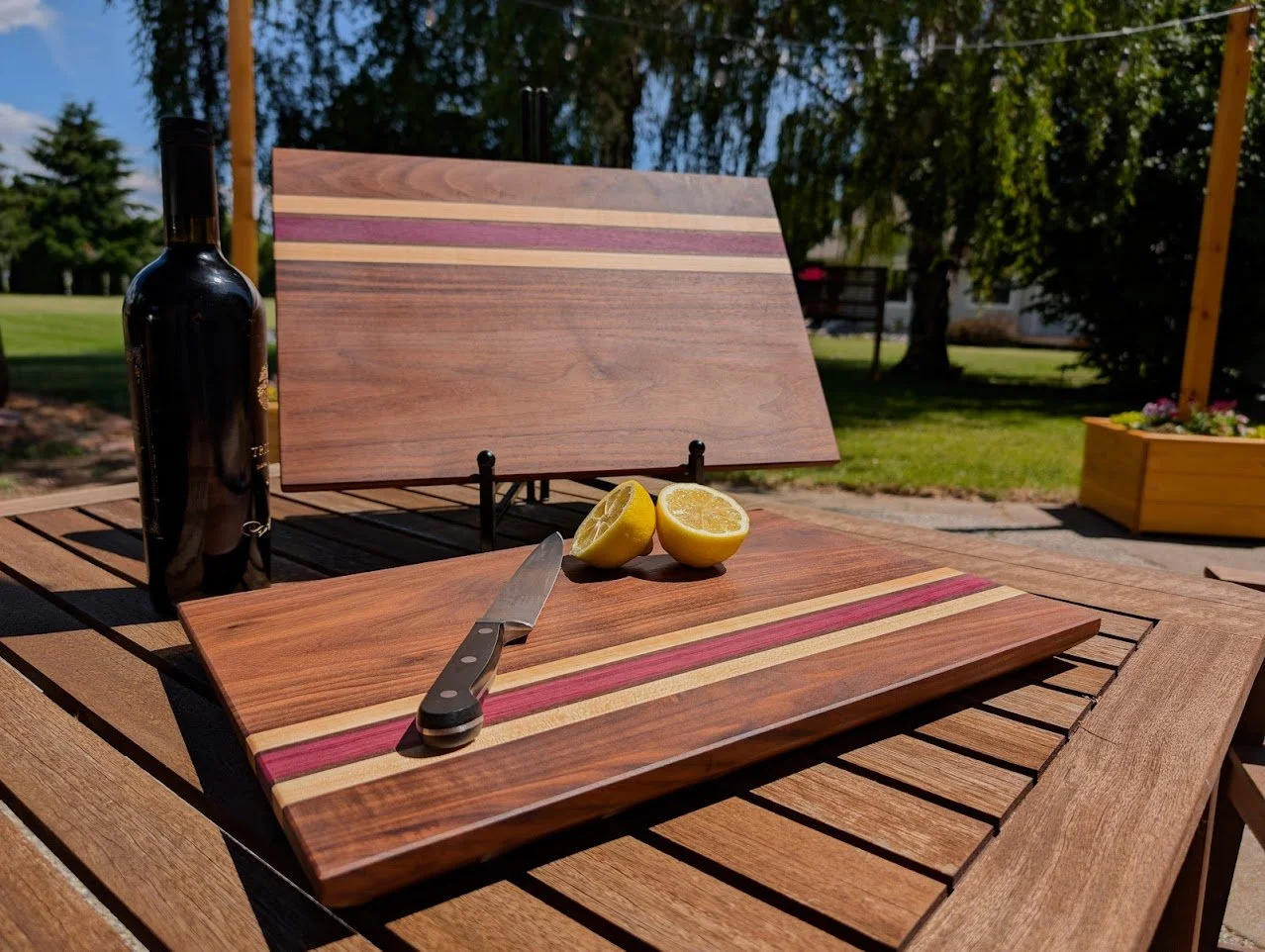Walnut cutting boards