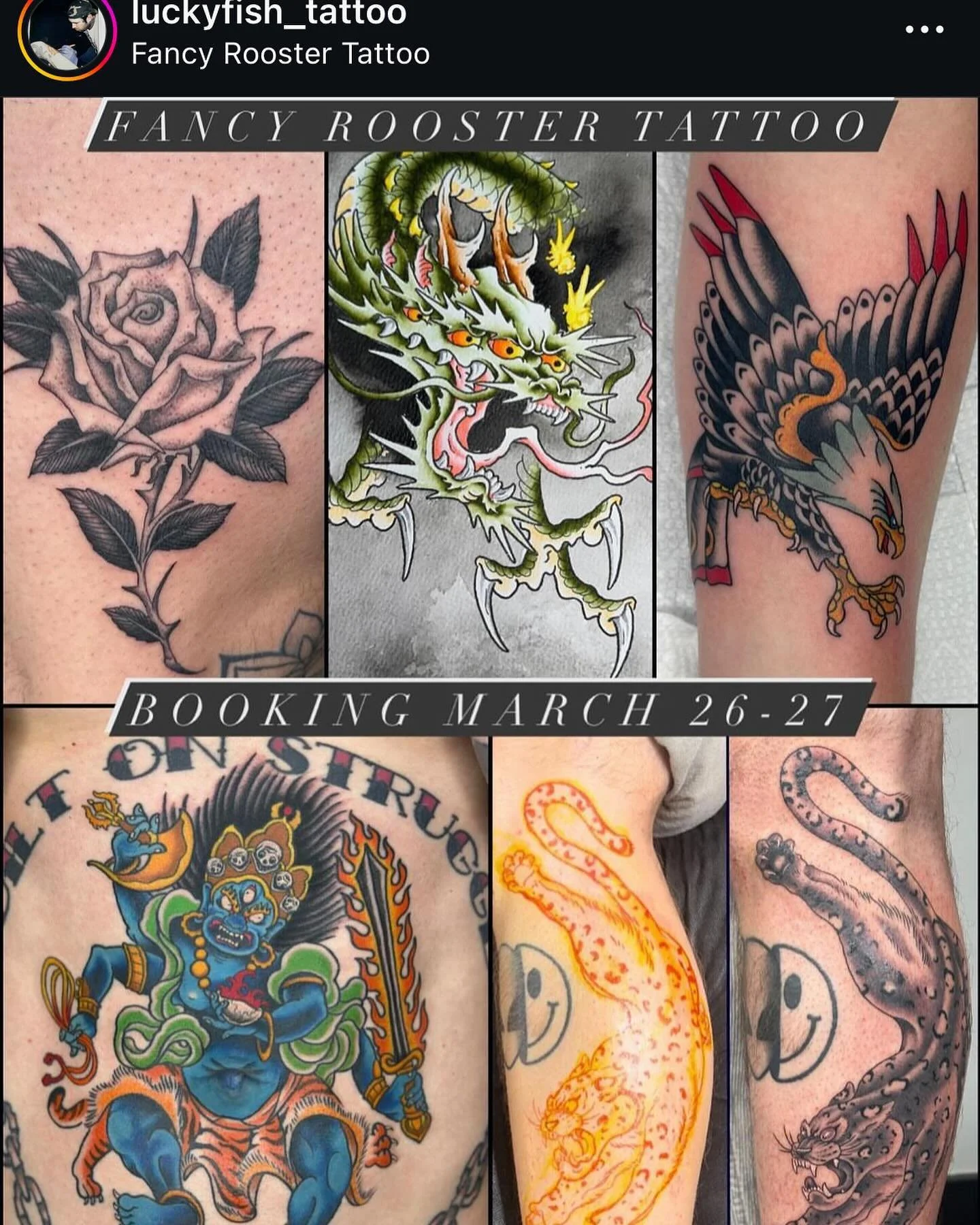 Get in where you fit in! @luckyfish_tattoo makes some solid tattoos!!