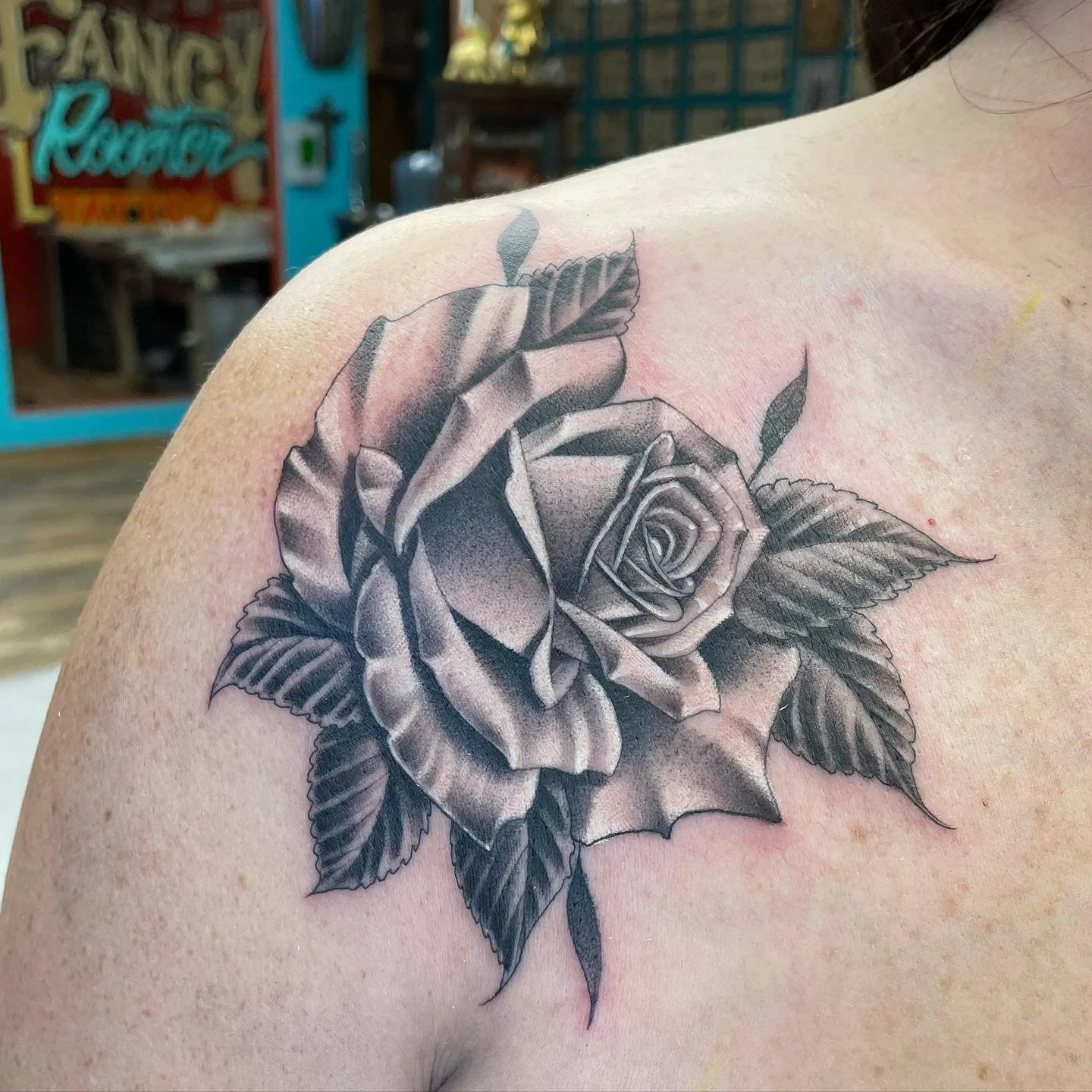 Rose done by @phil_rooster_13
