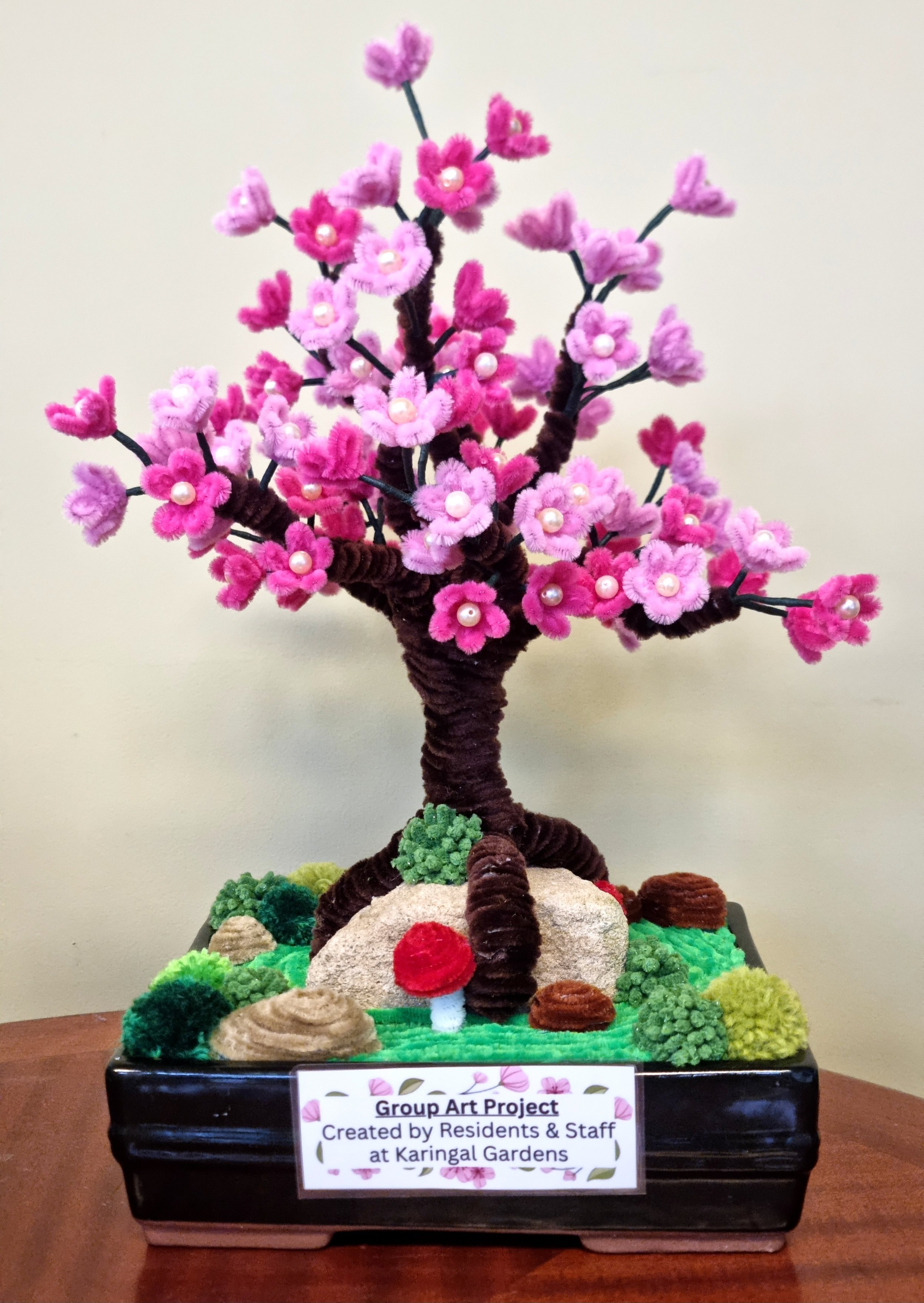 🌸Karingal Gardens' First Collaborative Art Project–Blooming with Creativity🌸