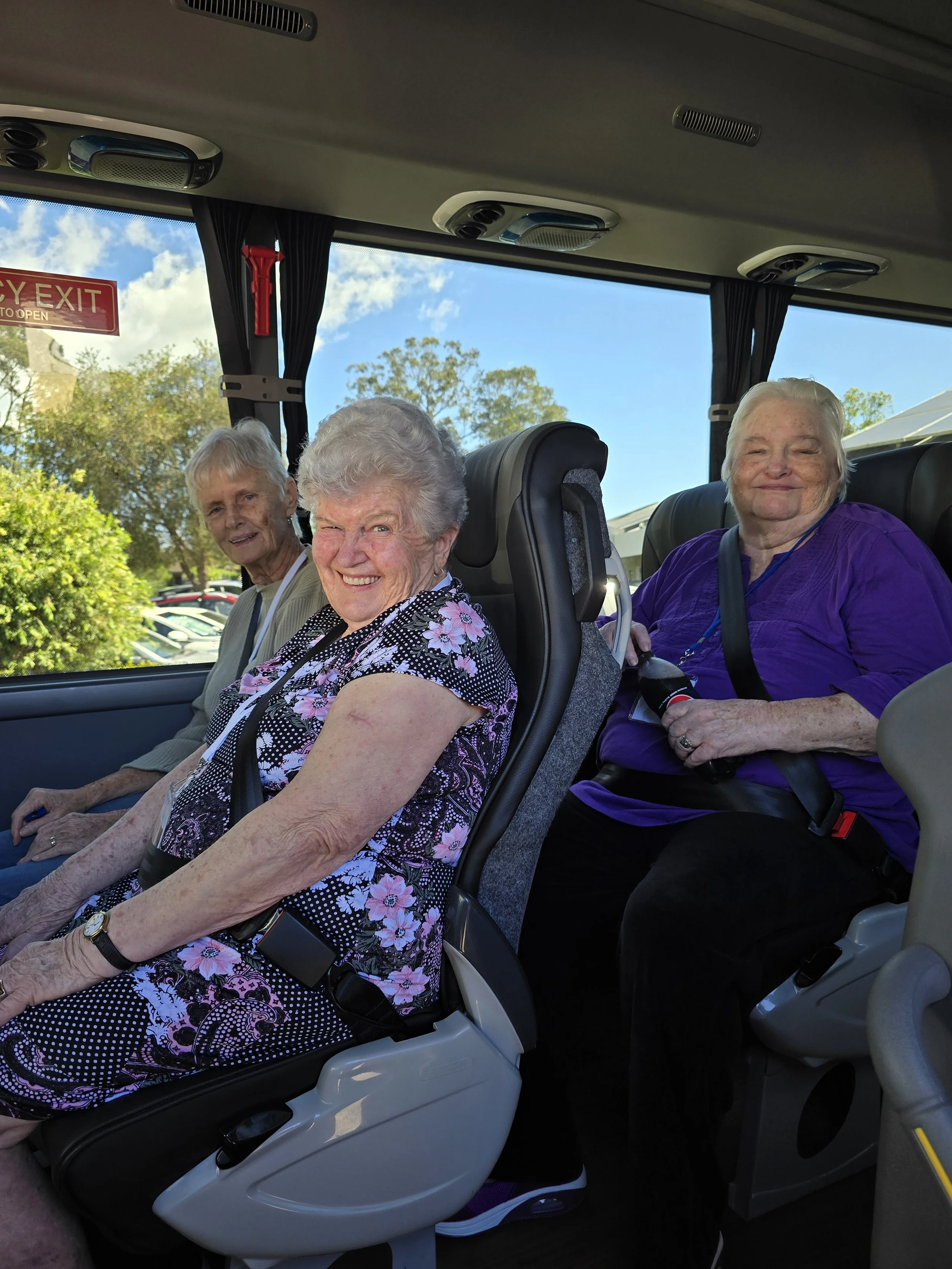 Residents Enjoy First Scenic Bus Trip to Harrington and Crowdy Head