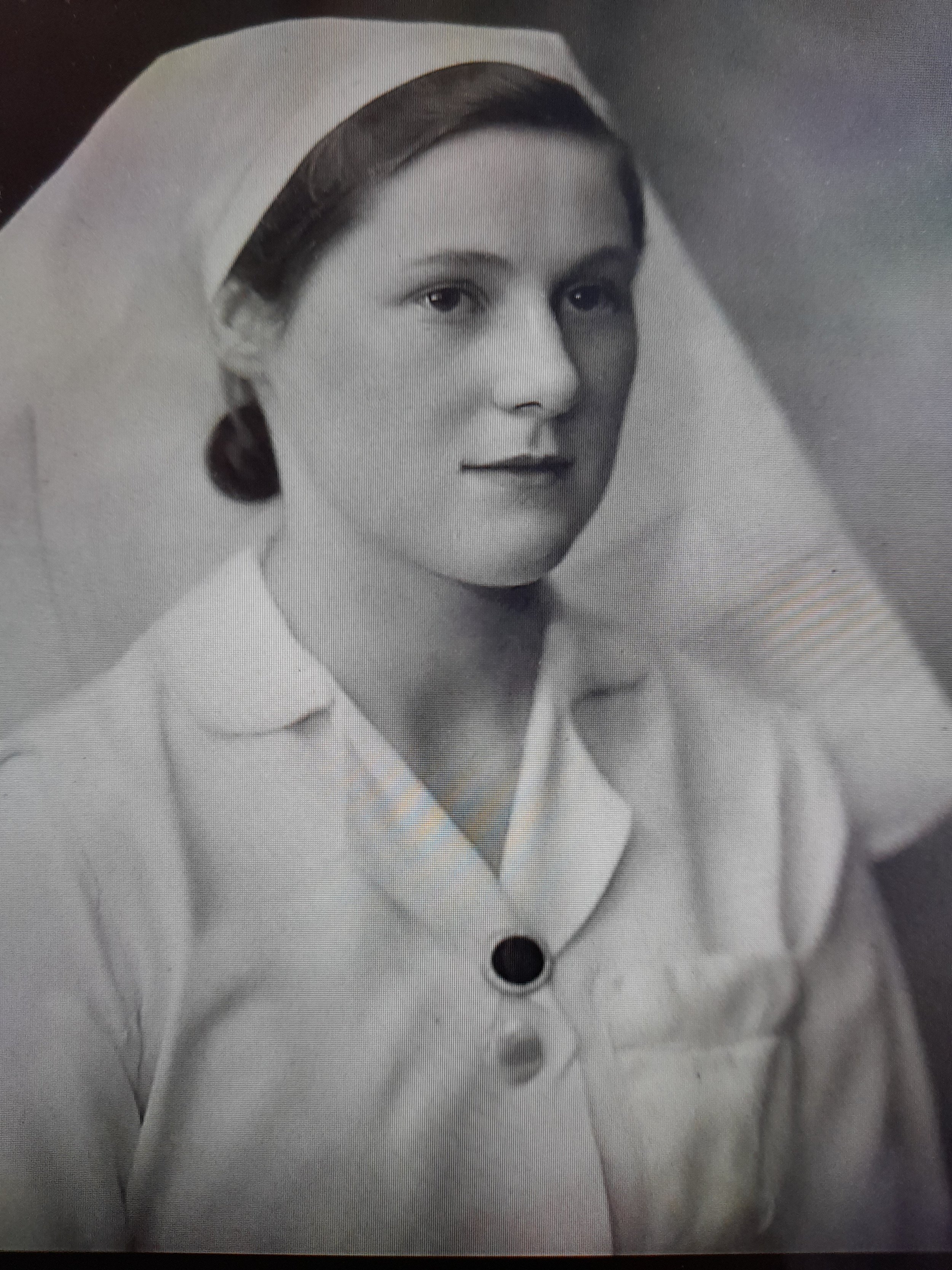 Jean – in her Nurse uniform