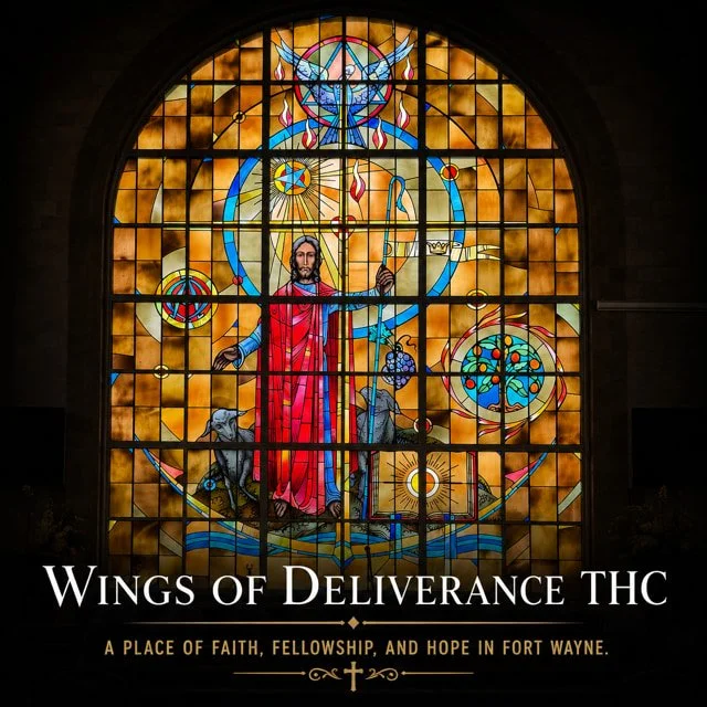 Exterior of Wings of Deliverance THC church building.