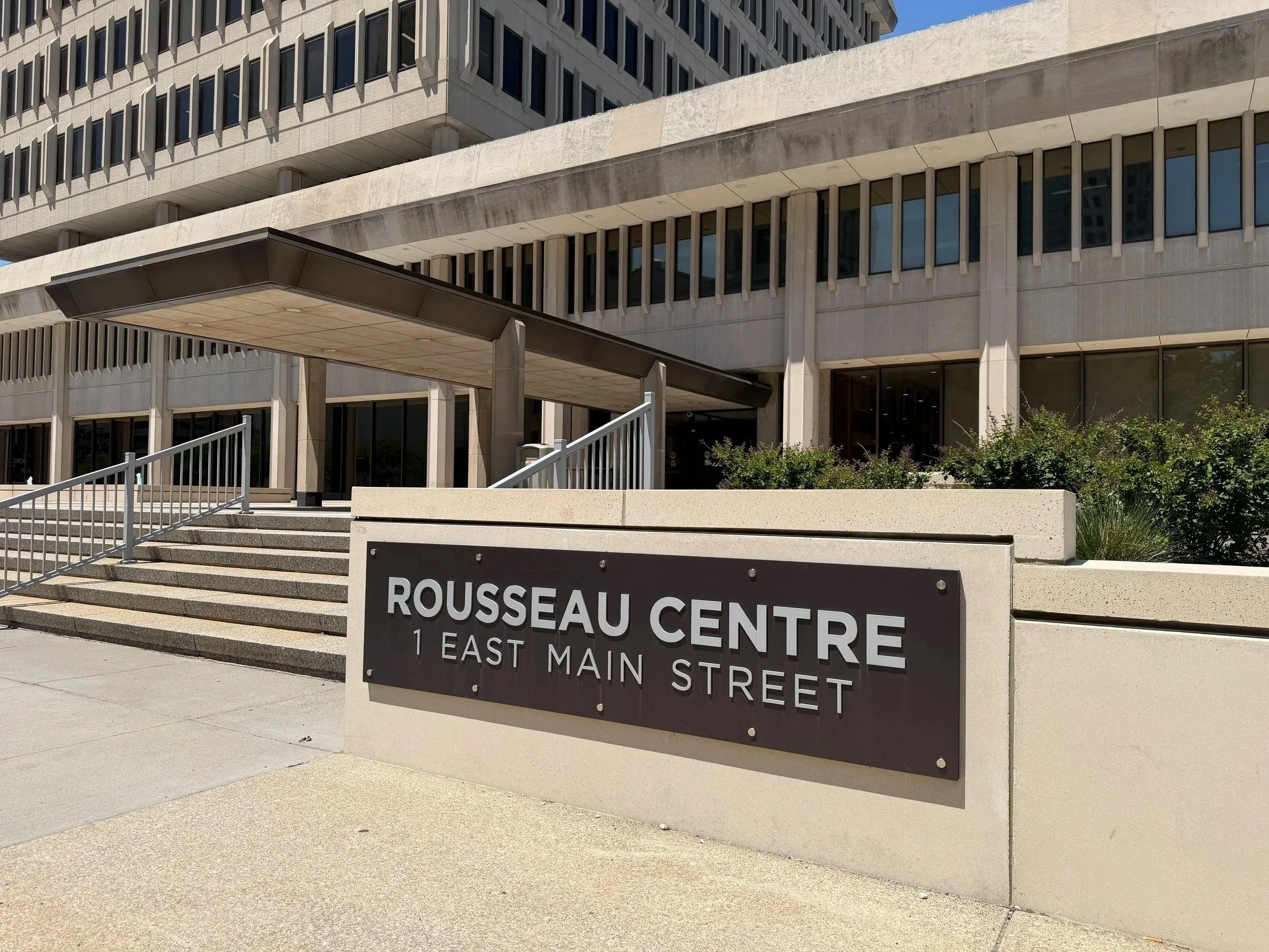 Rousseau Center government offices in Fort Wayne Indiana