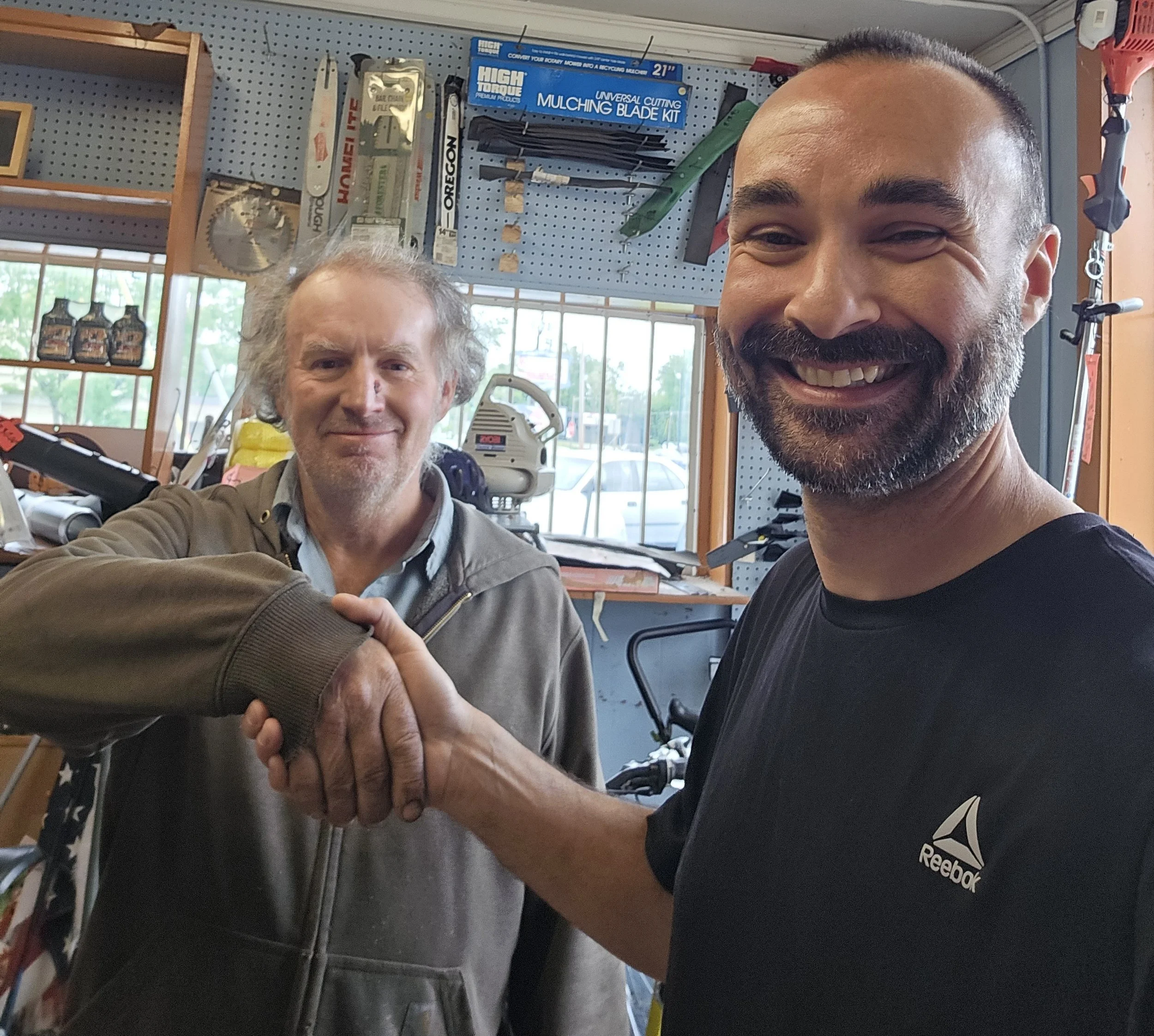 Jeff Duncan visiting a local small business in Northeast Indiana