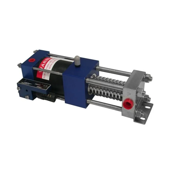 Hydraulics International Air Driven Gas Booster - 3,450 psi Max Outlet Pressure - 300 psi Min Inlet Pressure