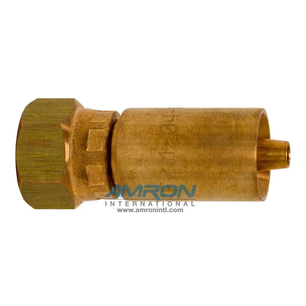 Fibron FPBSF/M/04-04OXY - 1/4 inch Oxygen Hose Fitting