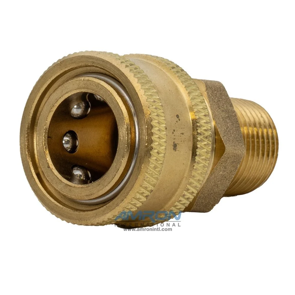 Oxygen Cleaned Quick Disconnect Socket - Brass 59853-00
