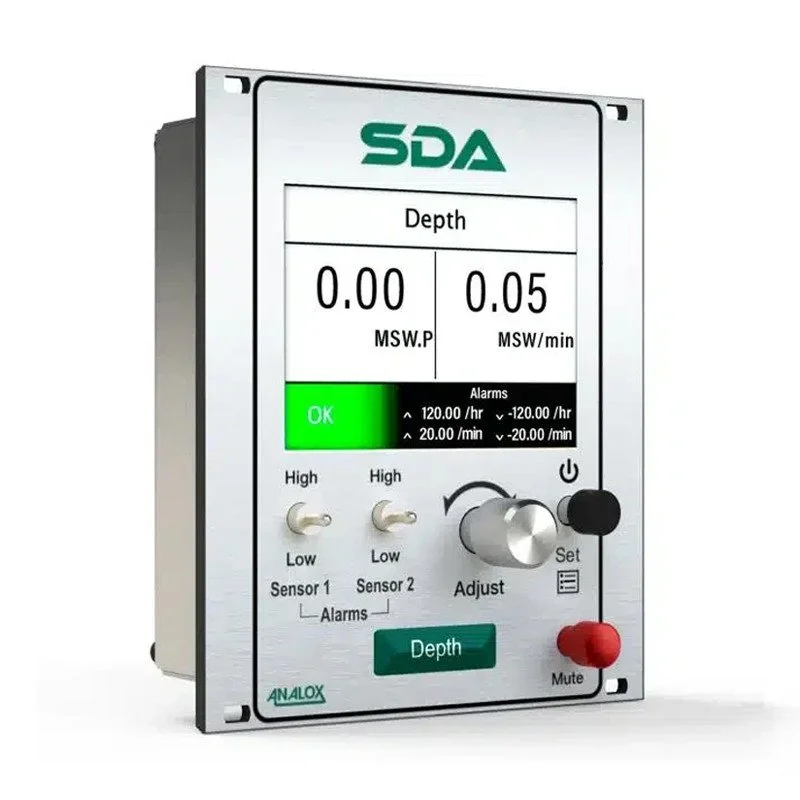 SDA (ROC) Rate of Change Saturation Diving Analyser