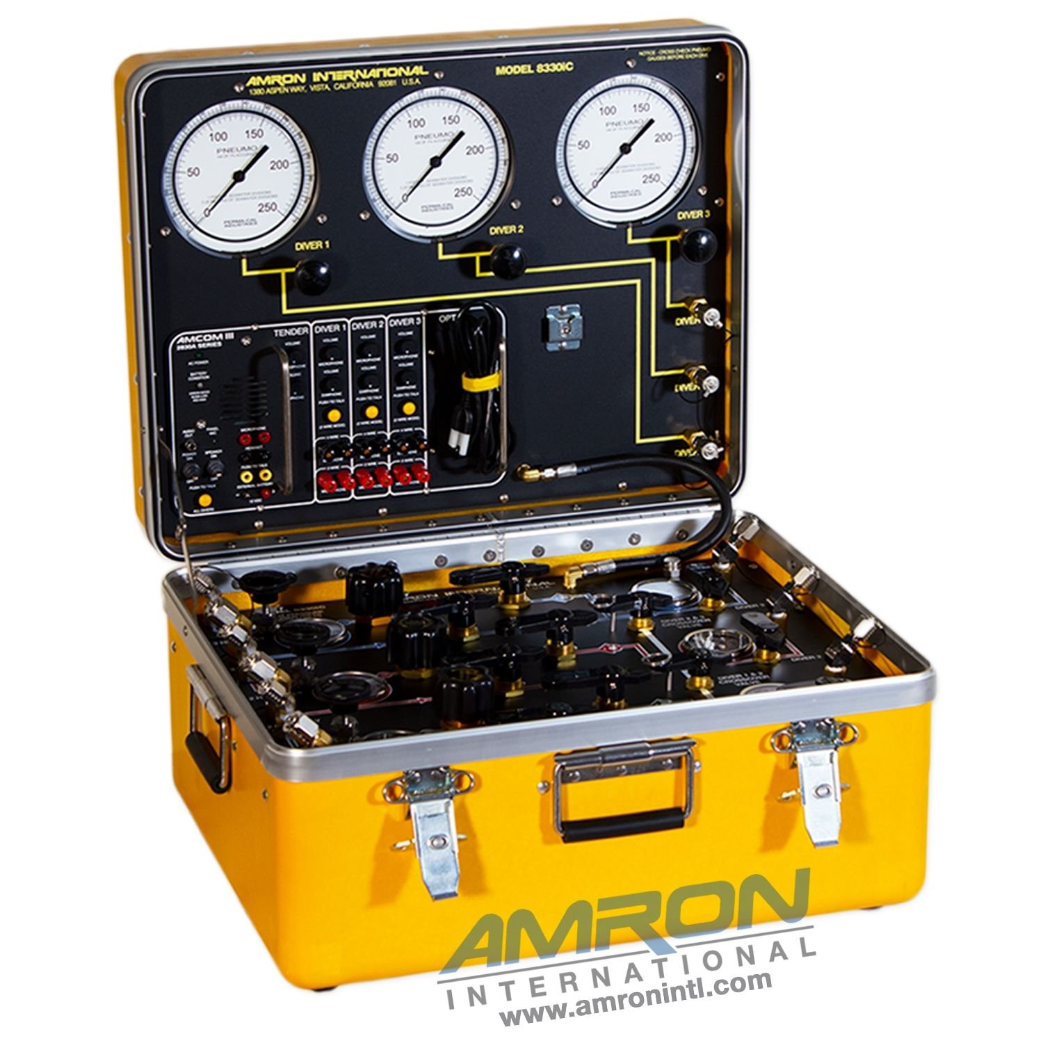 Amron Three-Diver Air Control and Depth with Comms – IMCA Compliant