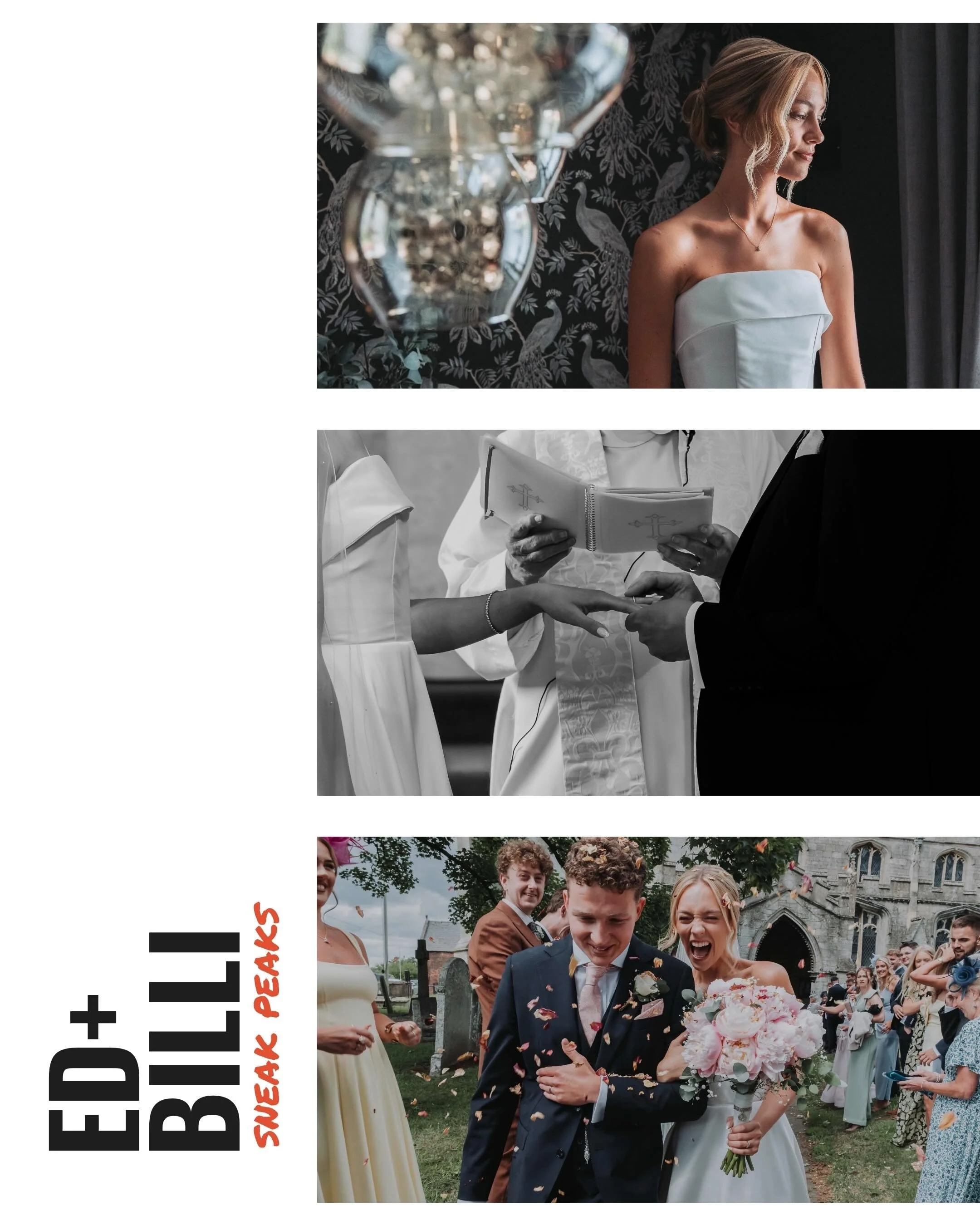 ED + BILLI

What can I say, you absolutely aced it 💍

From start to finish you could feel the love! From friends, from family and most importantly, for one another ❤️&zwj;🔥

It was a pleasure to be a part of you big day, and I can&rsquo;t thank you