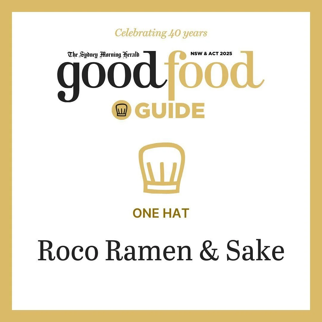 We&rsquo;re delighted to have received one hat in the 2025 Good Food Guide by @sydneymorningherald and @goodfoodau last night in the Sydney Opera House.
#goodfoodguide25 

A heartfelt thank you to our amazing customers, the local community, and the d