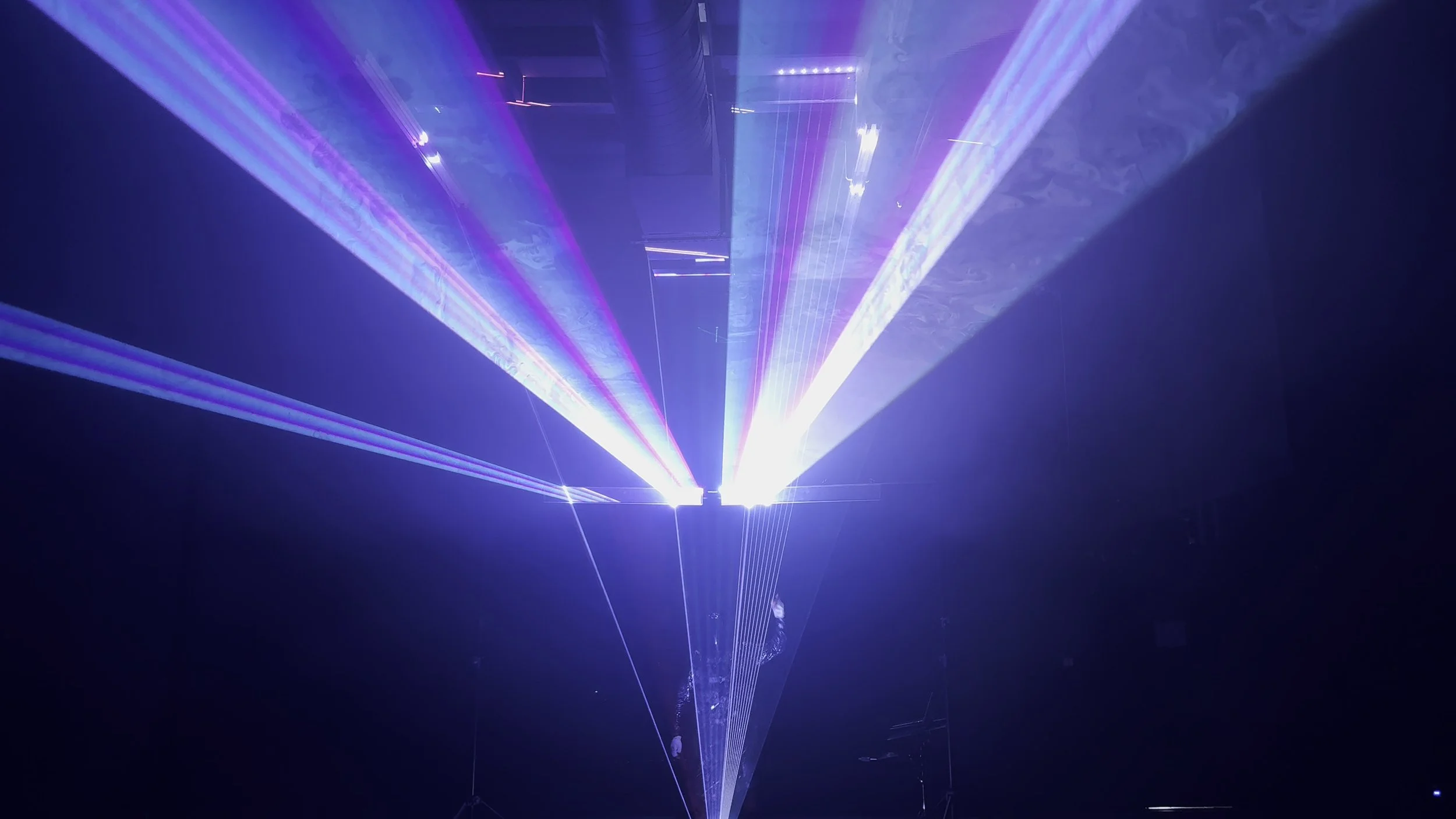 CINIMA Laser Harp live in LA