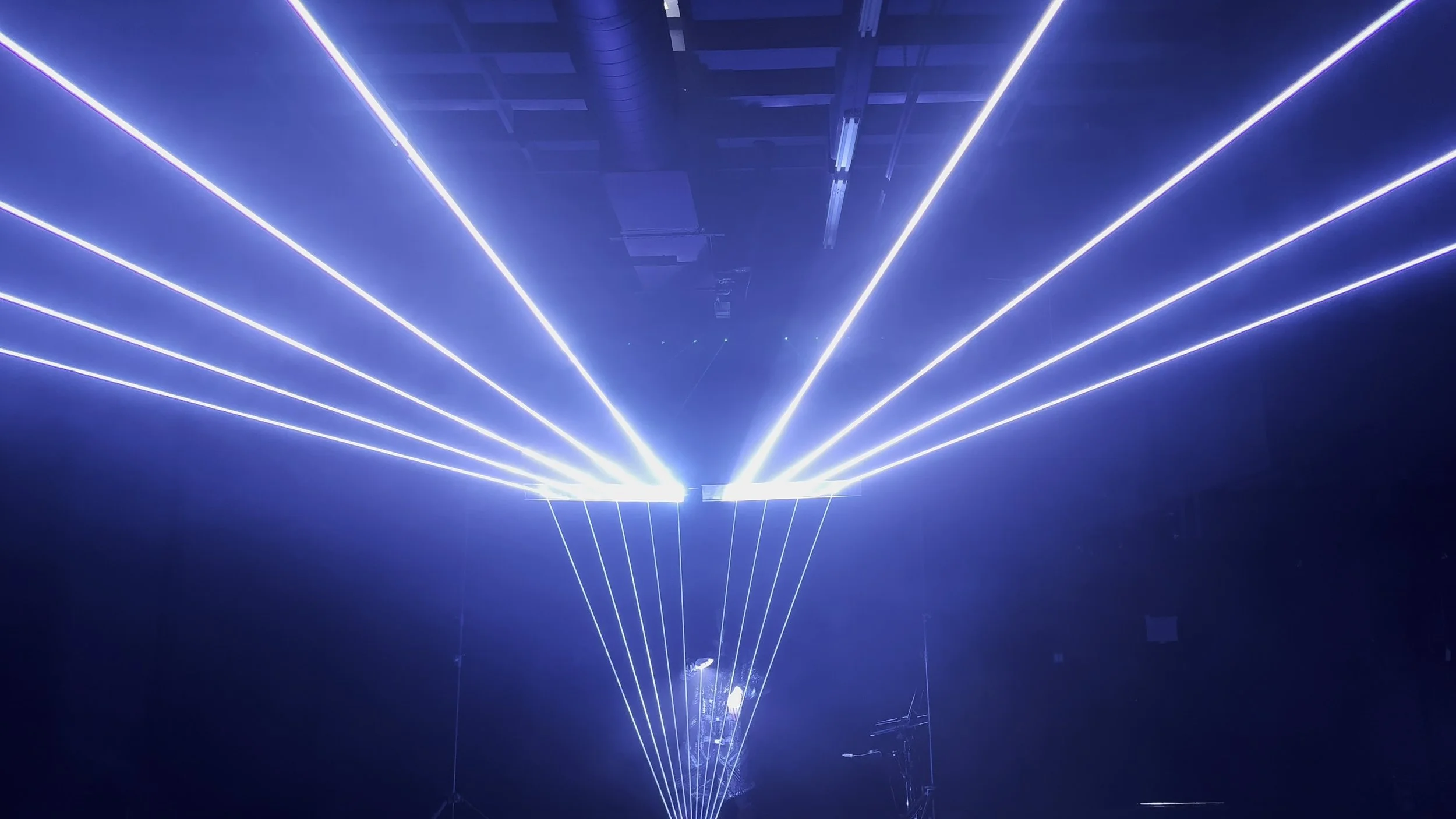 CINIMA Laser Harp live in LA