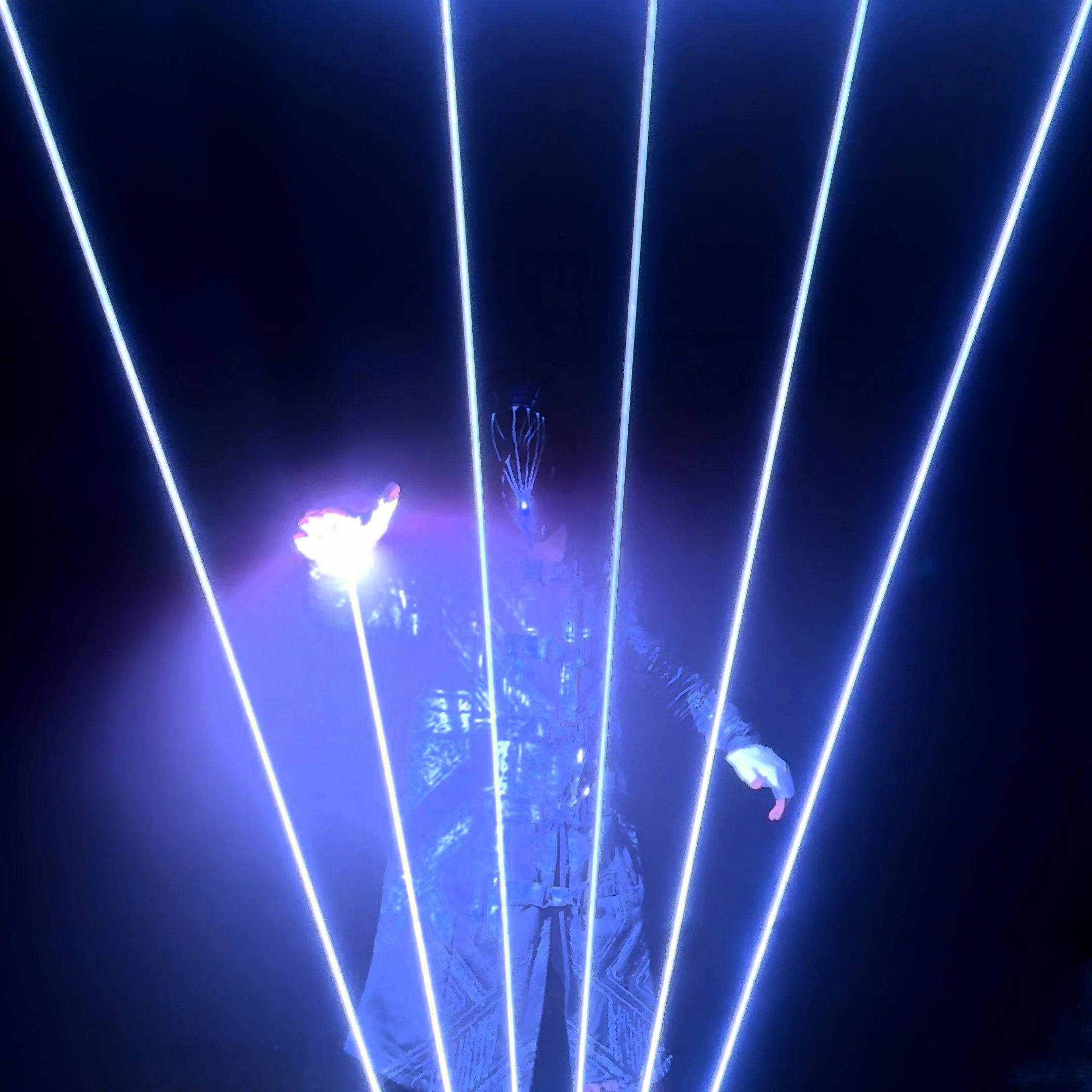 CINIMA Laser Harp live in LA