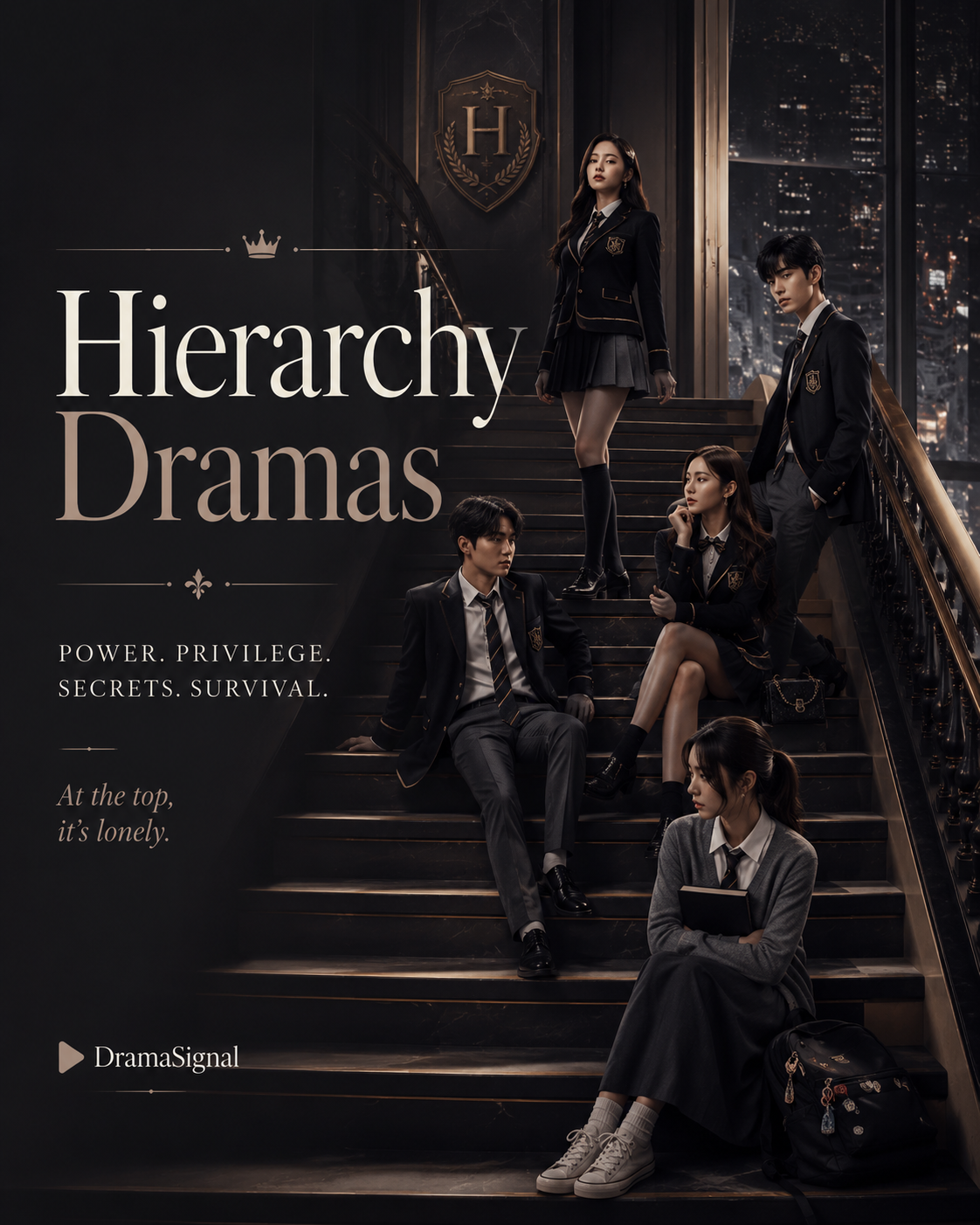 B!TCH X RICH Review: A Glossy Hierarchy Drama Built on Secrets, Status, and Survival