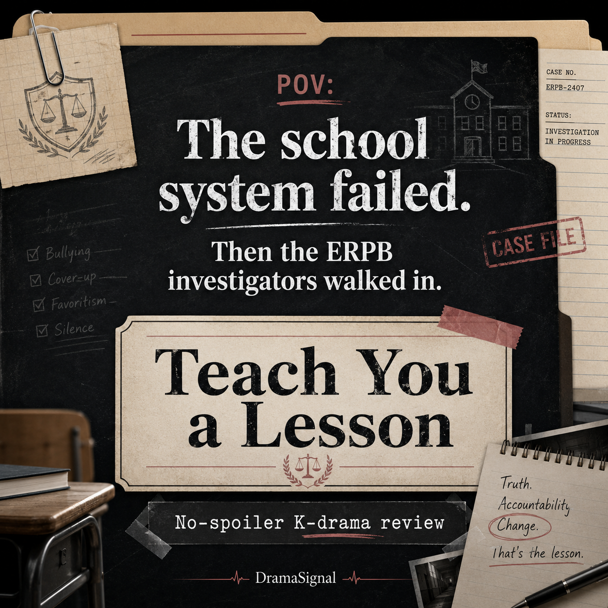 Teach You a Lesson Review: The School Justice K-Drama That Hits Way Too Hard