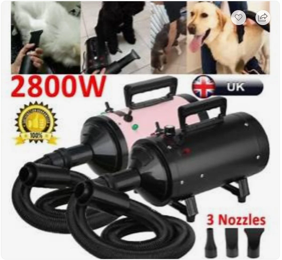 A Pet dryer for the bike