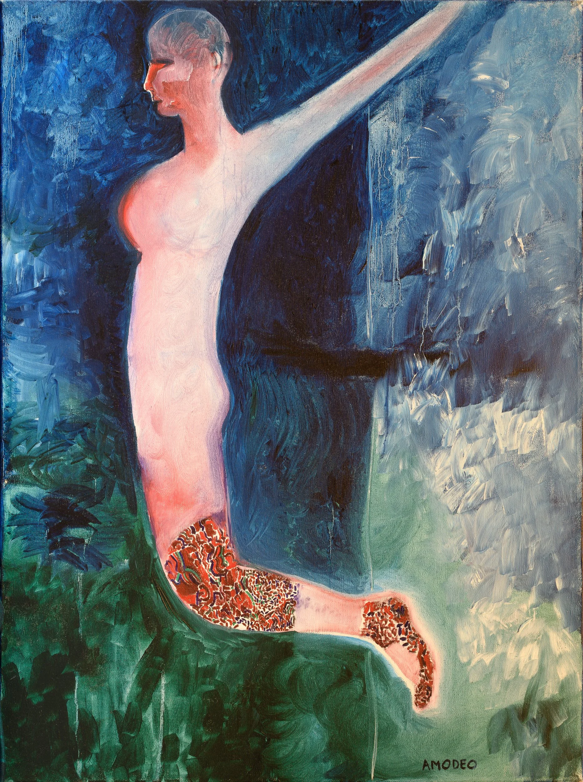  Berlino 
olio su tela 80 x 60 cm, 2013
