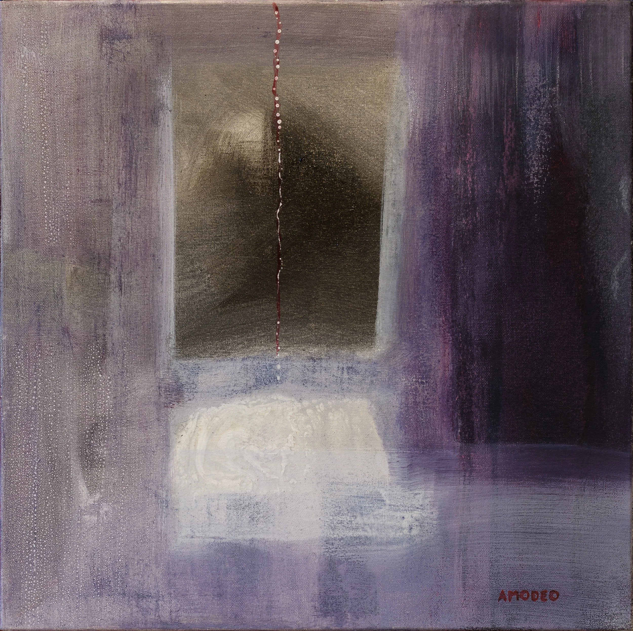  Teatro Rappresentazione 
olio su tela, 50 x 50 cm, 2022
