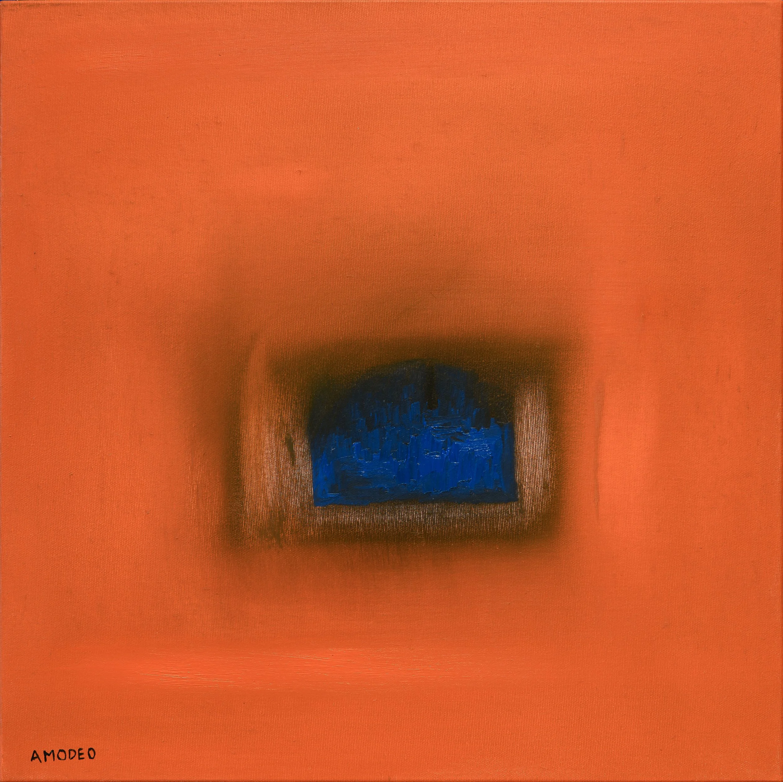  L'attrazione 
olio su tela, 50 x 50 cm, 2023
