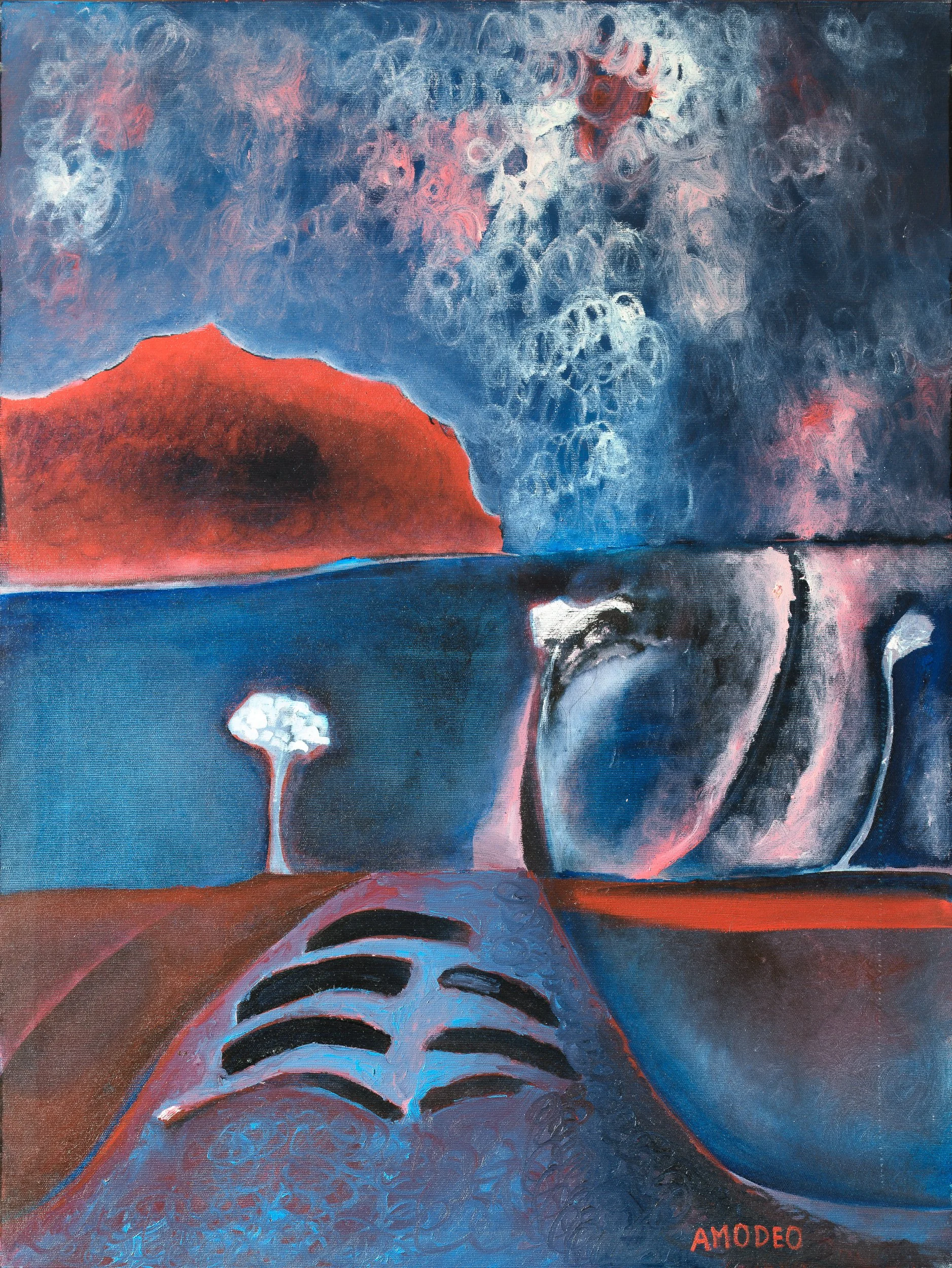  Immensità distesa 
olio su tela, 80 x 60 cm, 2013
