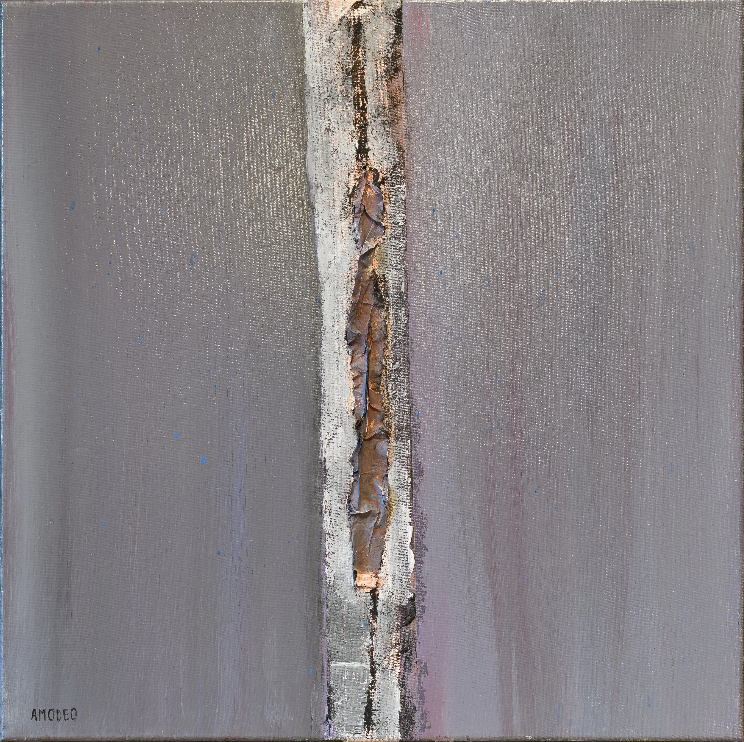  Sono nel tempo che vivo 
tecnica mista su tela, 50 x 50 cm, 2022
