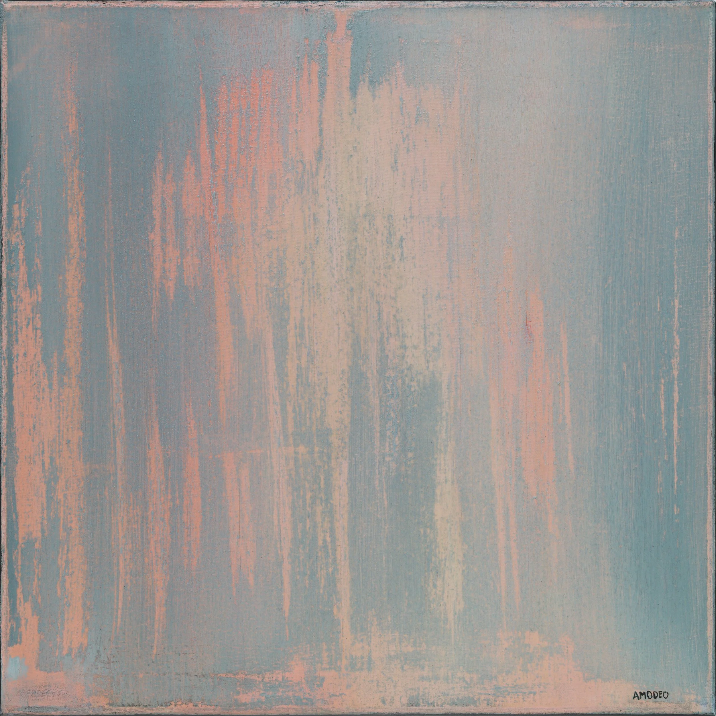  Pulsioni di velature 
olio su tela, 50 x 50 cm, 2025

