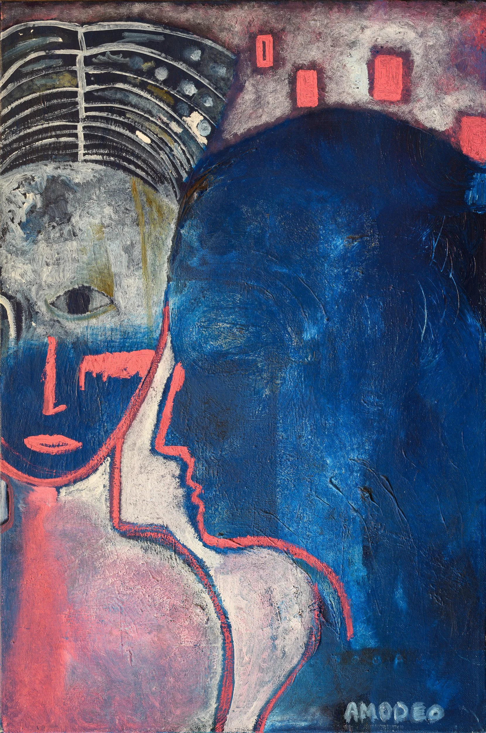  Amore 
olio su tela, 60x 40 cm, 
 2013
