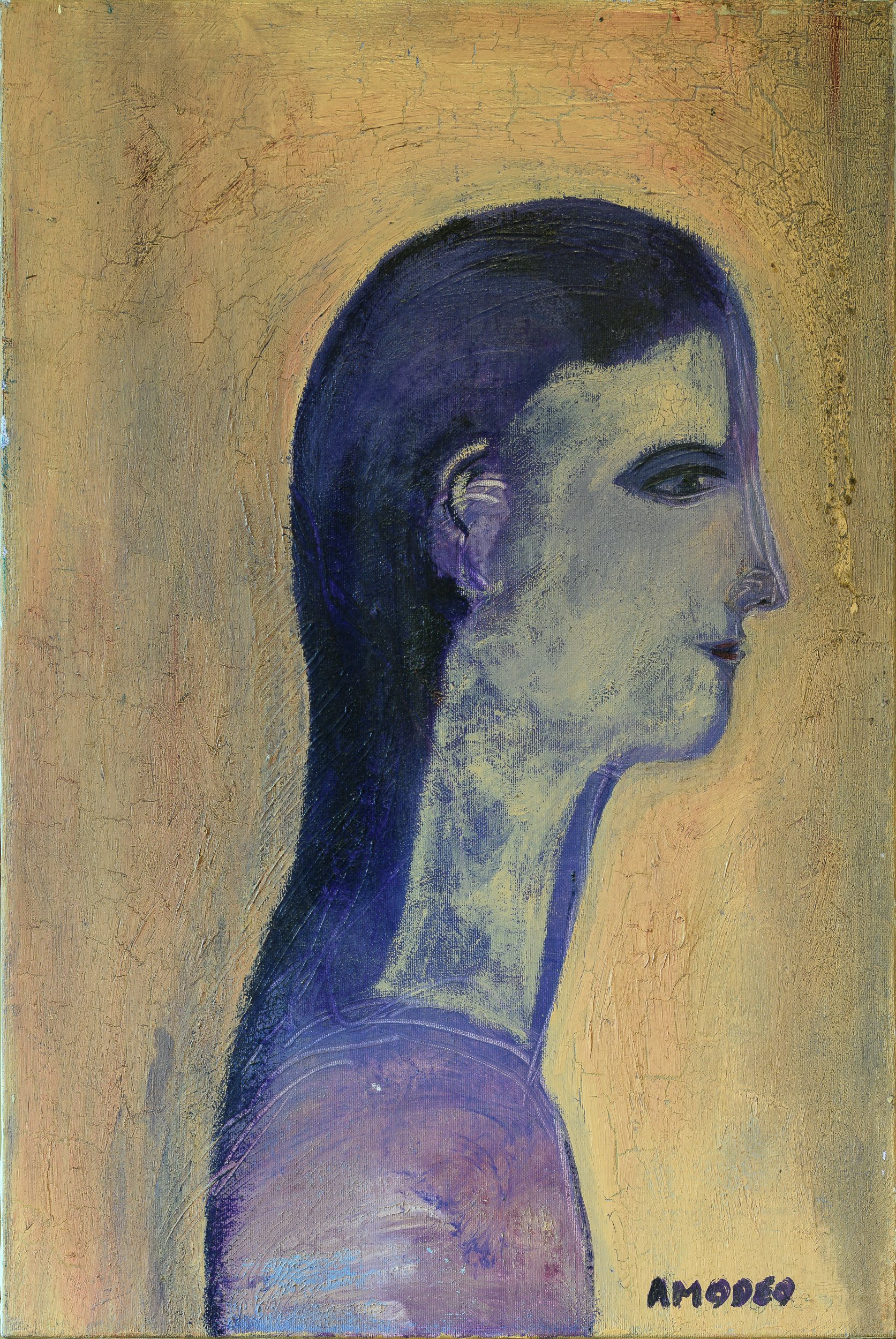  Rasentò la sua ombra 
olio su tela, 60 x 40 cm, 2010

