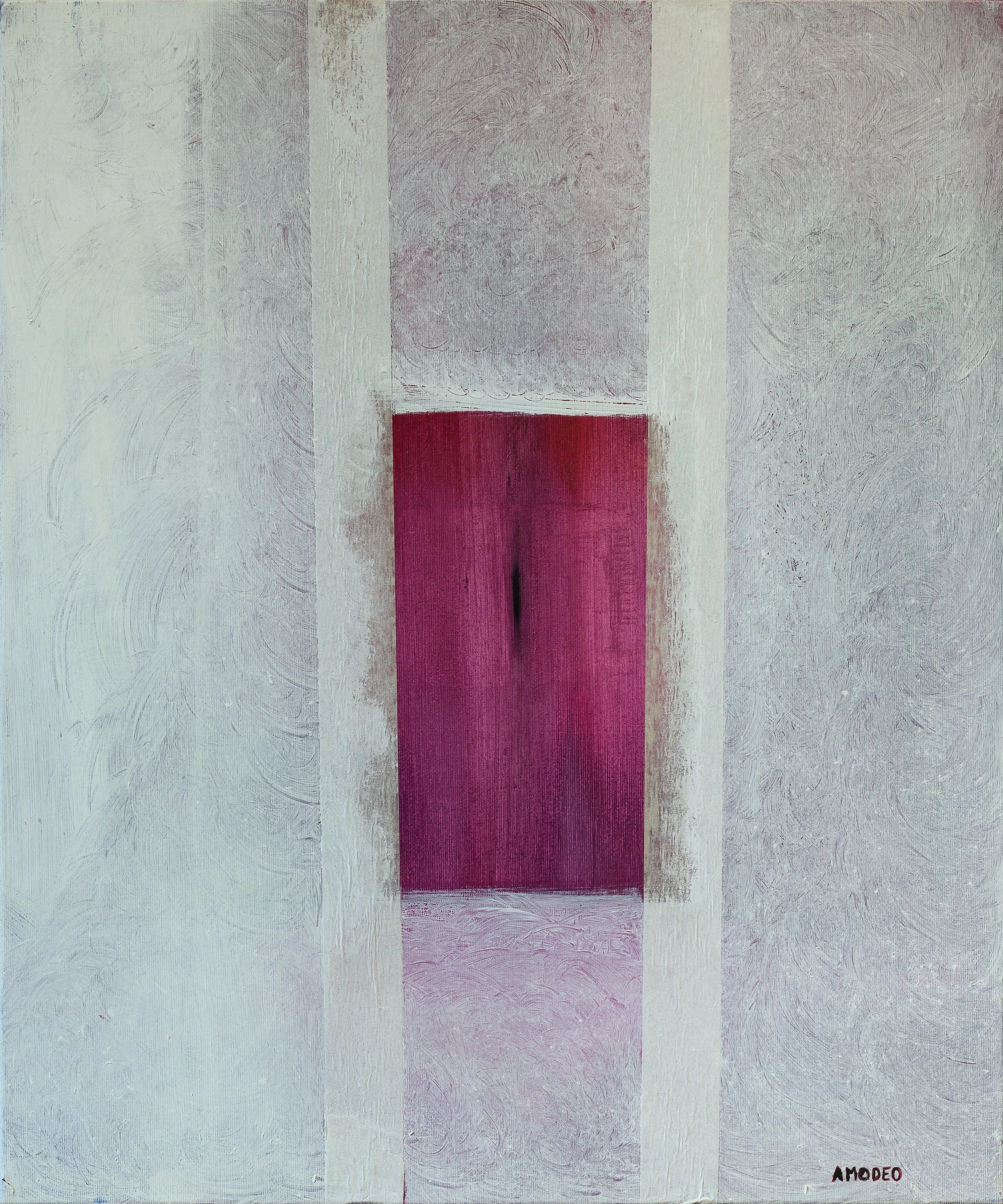  Goccia di resina 
tecnica mista su tela, 60 x 50 cm, 2022
