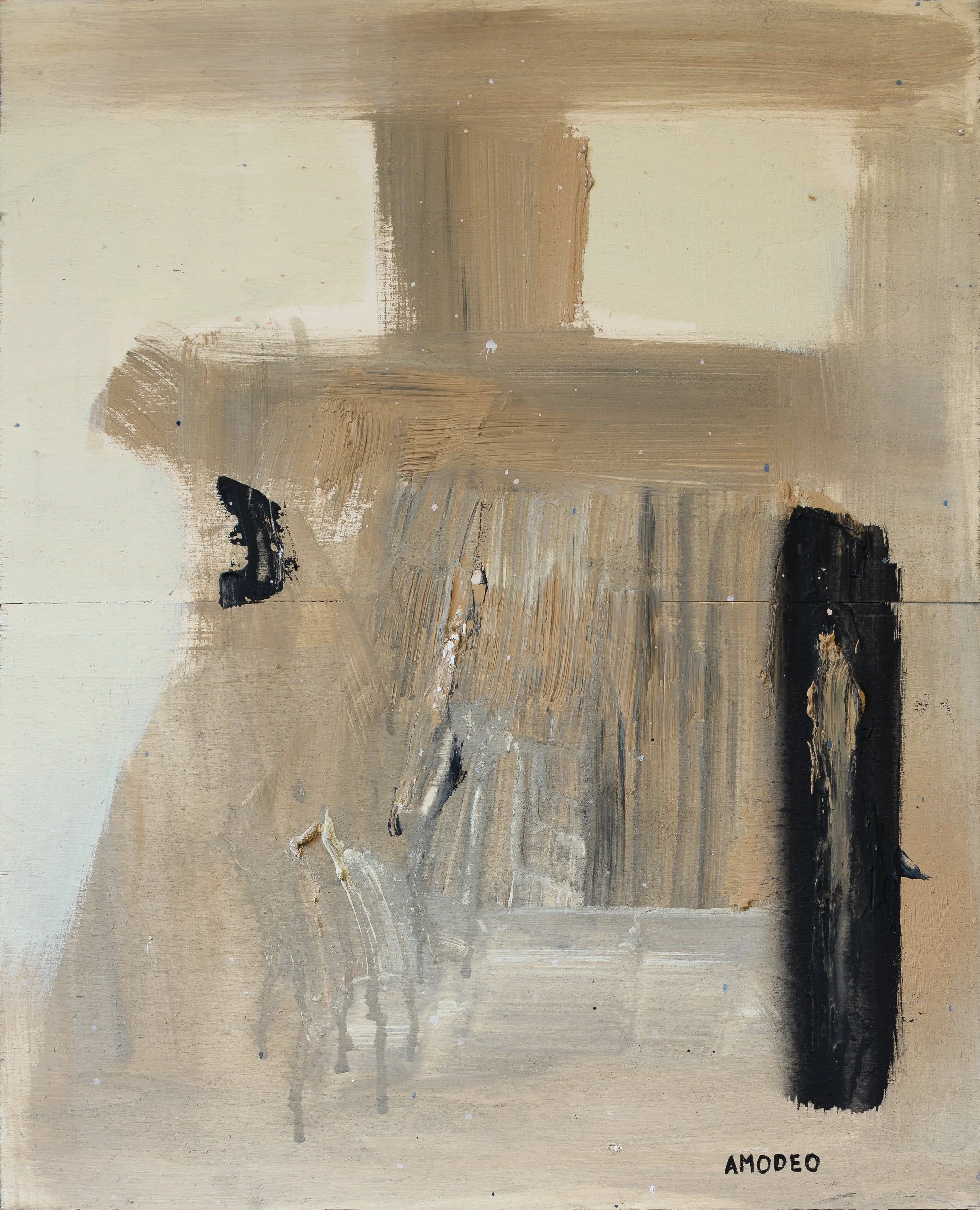  Vita e morte 
tecnica mista su tavola, 62 x 50 cm, 2021
