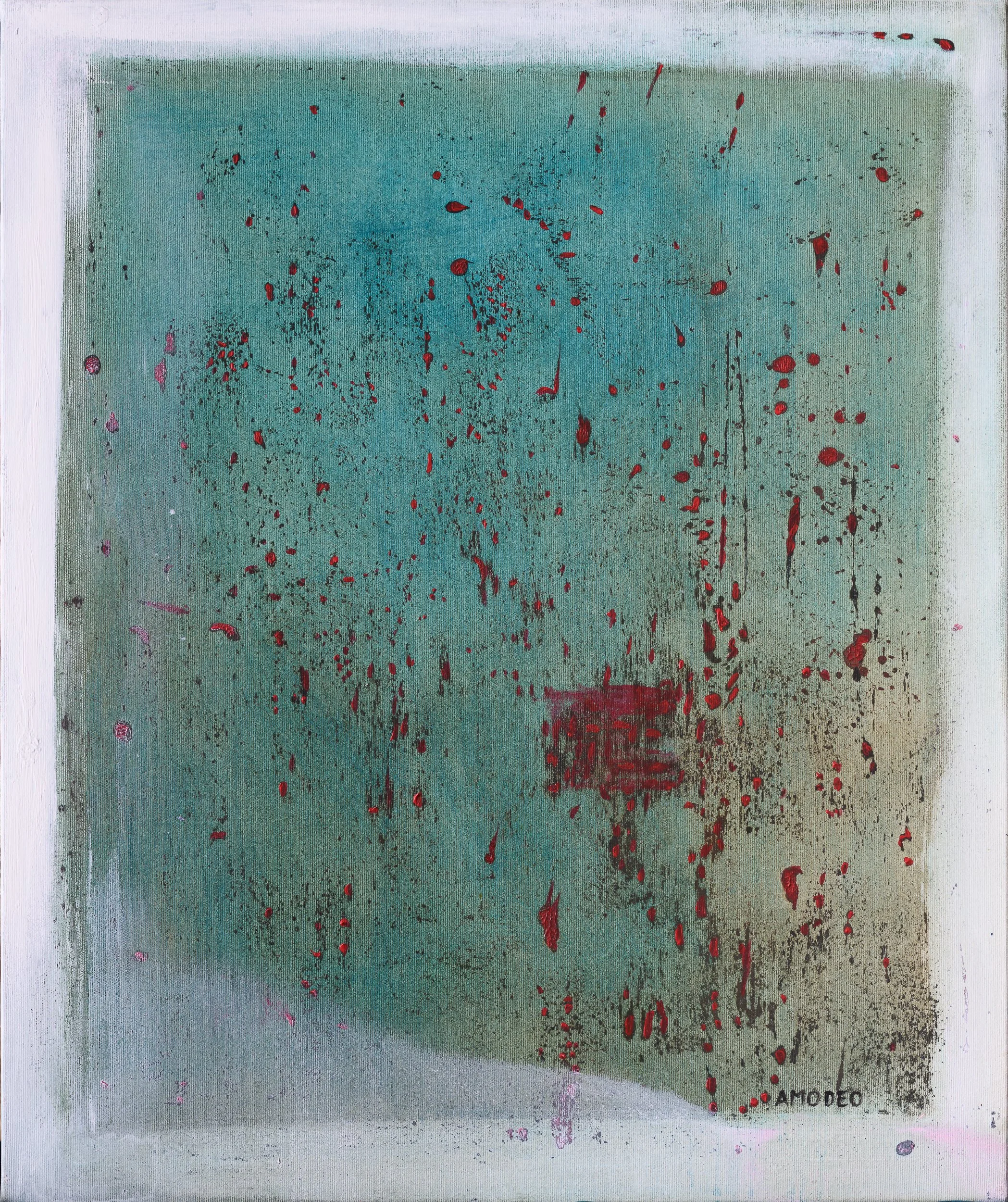 Levità 
tecnica mista su tela, 60 x 50 cm, 2022

