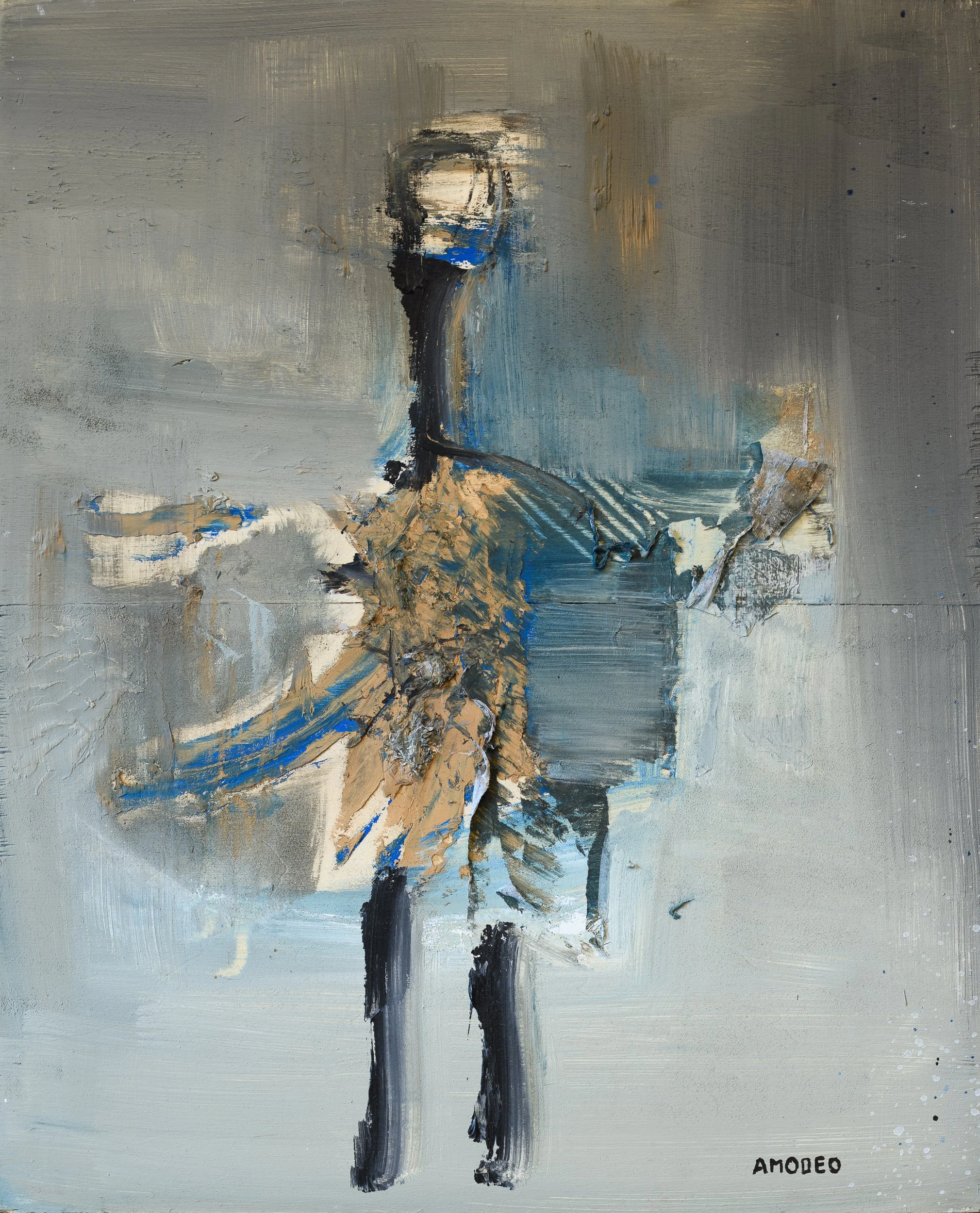  Chi sei tu che ti presenti 

tecnica mista su tavola, 62 x 50 cm
, 2021