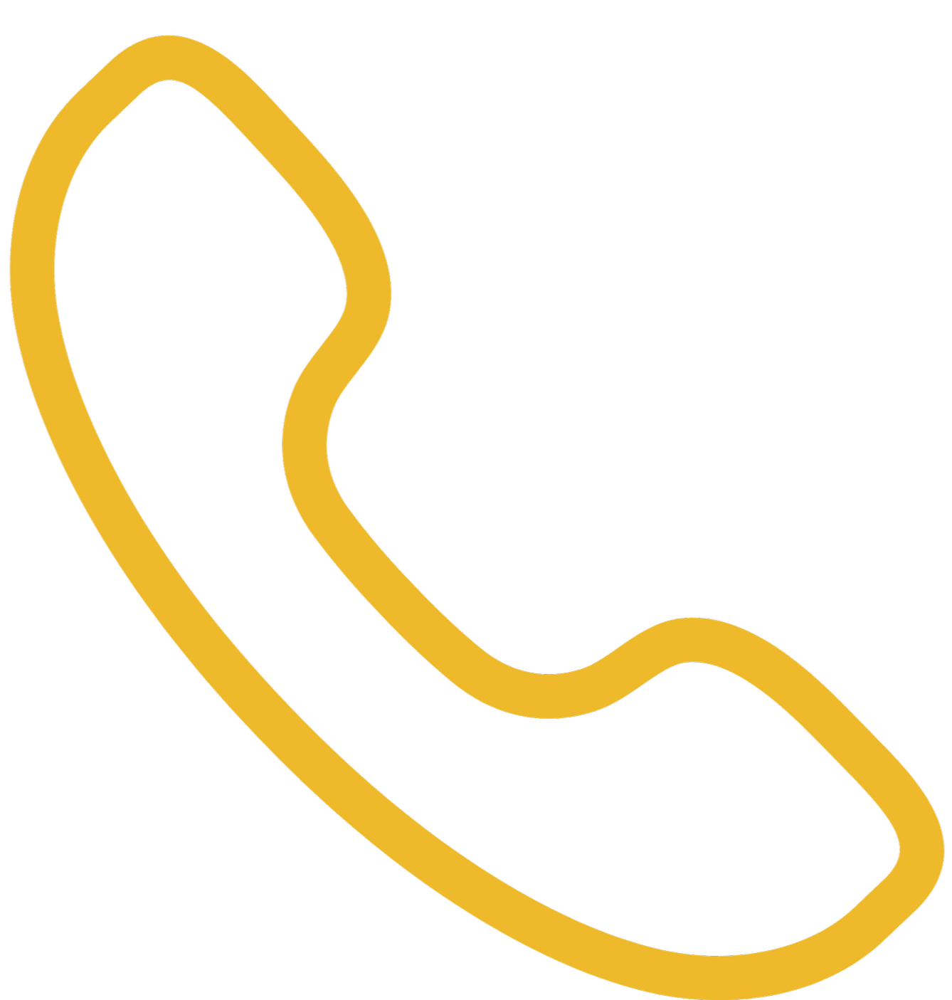 Yellow outline of a shoe on a black background.