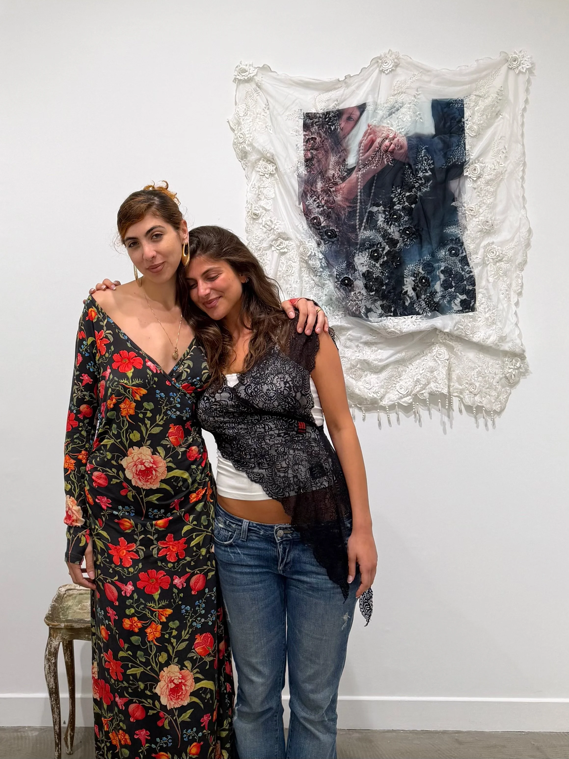 Female Friendship - Naso - Curator - Artist - French Art - Arab Art - Multi-media Artist - Arab Curator - Christina Shoucair & Yasmina Hilal - Bonds - Lebanese Art - Paris Art Scene
