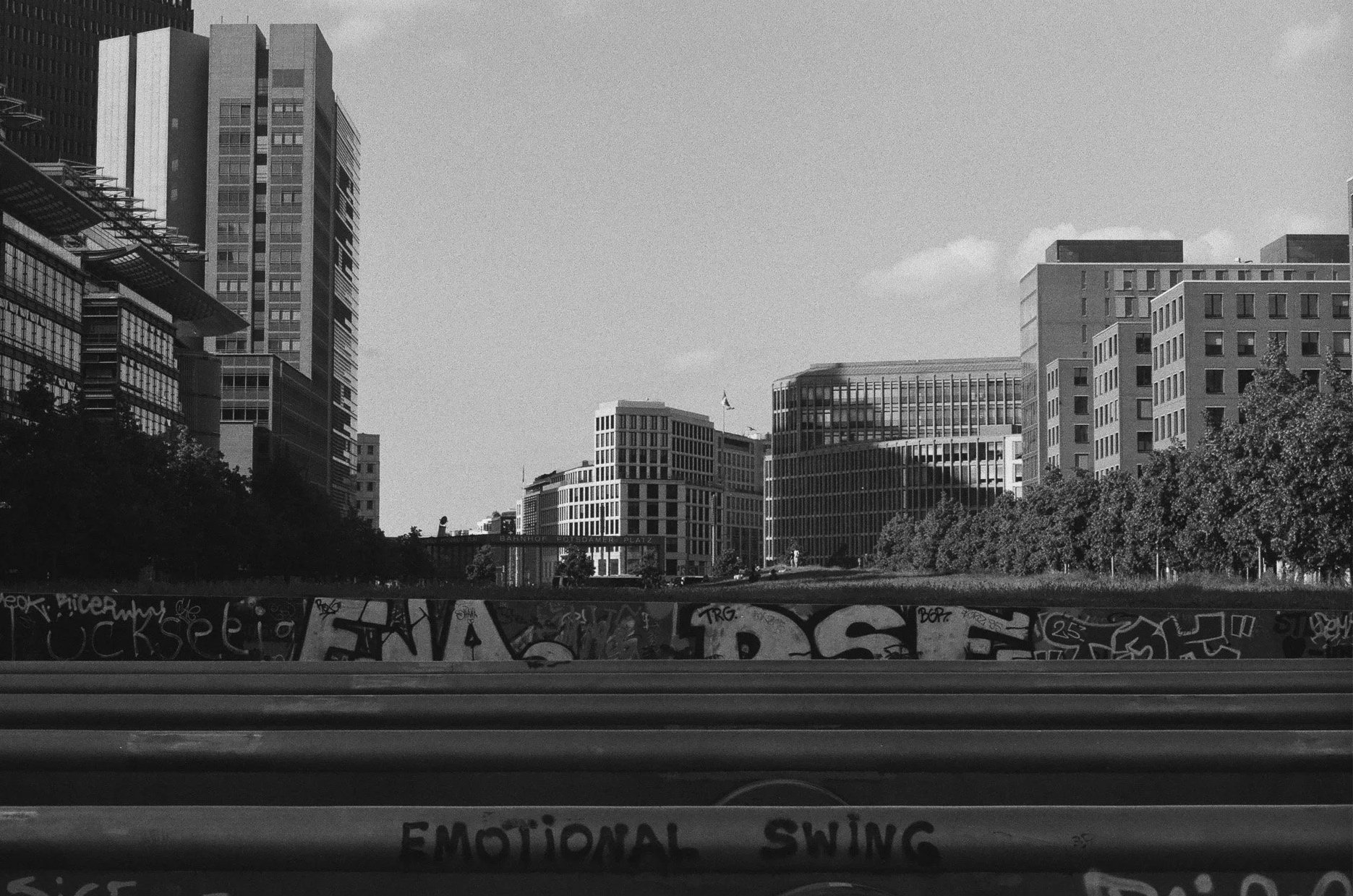 Potsdamer Platz Berlin Grafiti