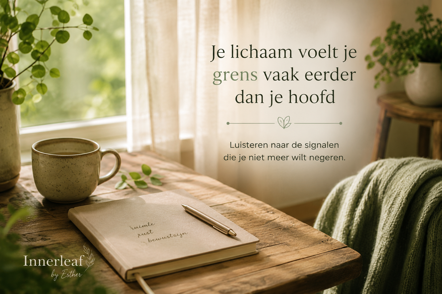 Je lichaam voelt je grens vaak eerder dan je hoofd.
