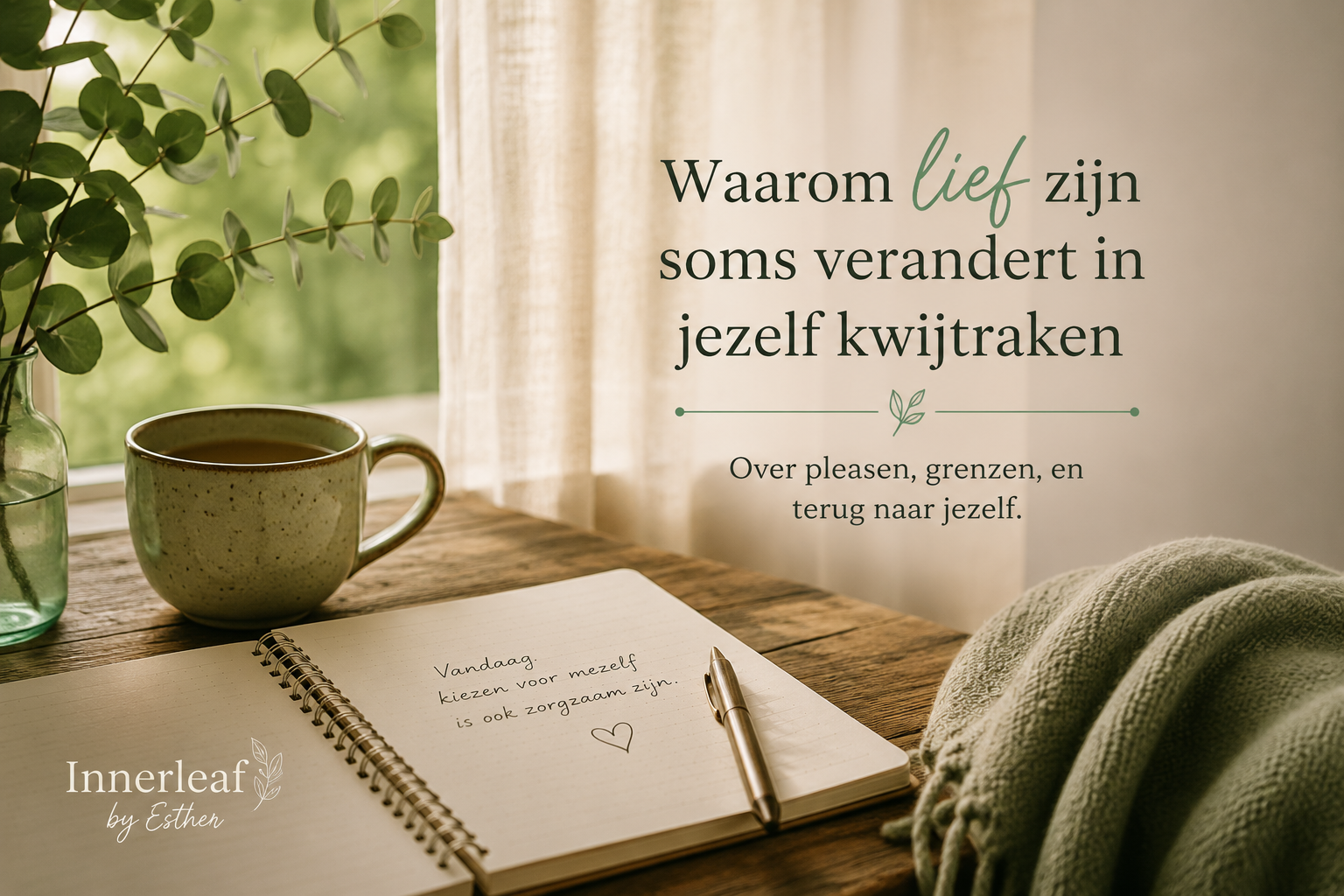 Waarom lief zijn soms verandert in jezelf kwijtraken
