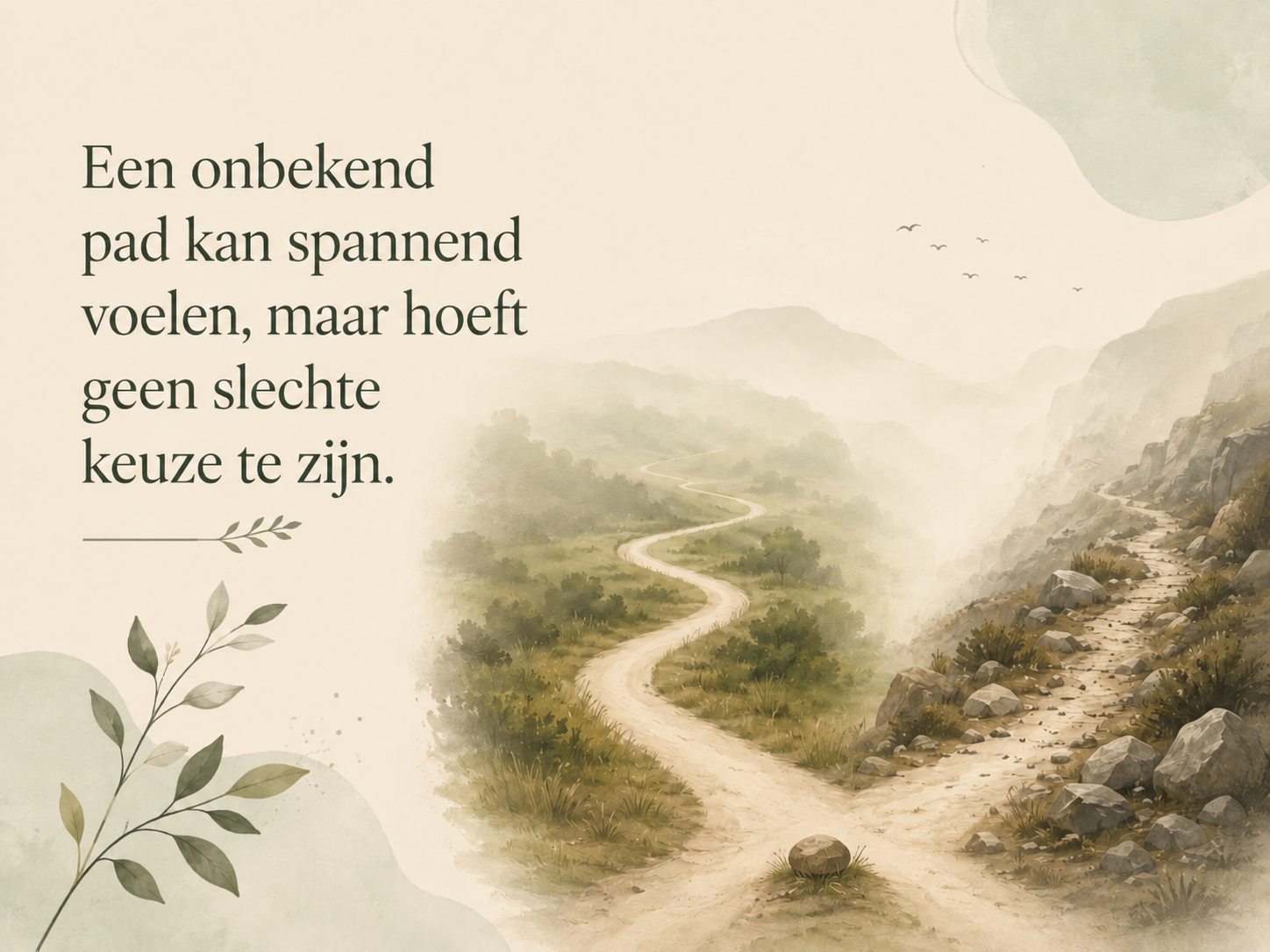 Je hebt vaker een keuze dan je denkt