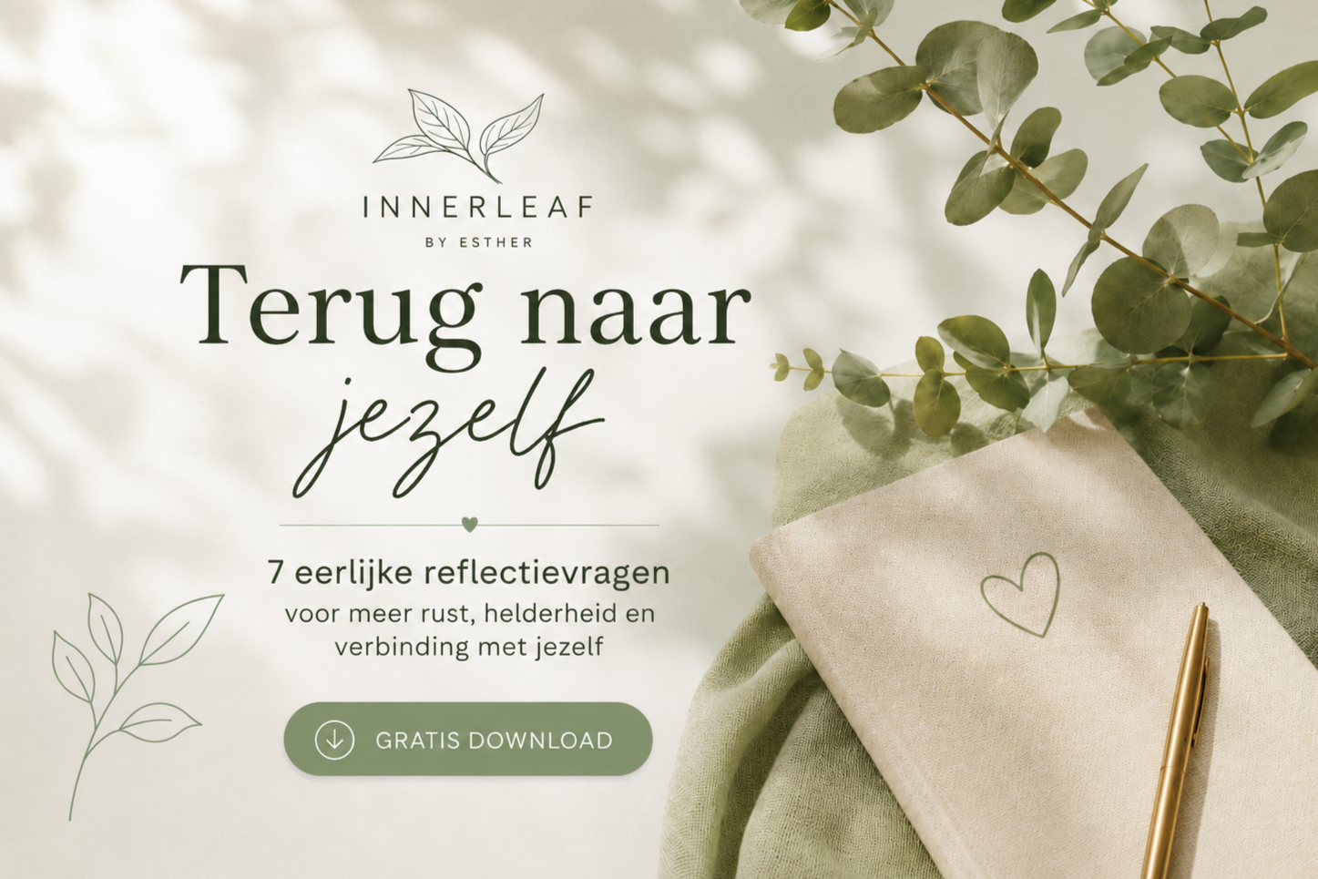 Innerleaf reflectievragen over grenzen, rust en terug naar jezelf