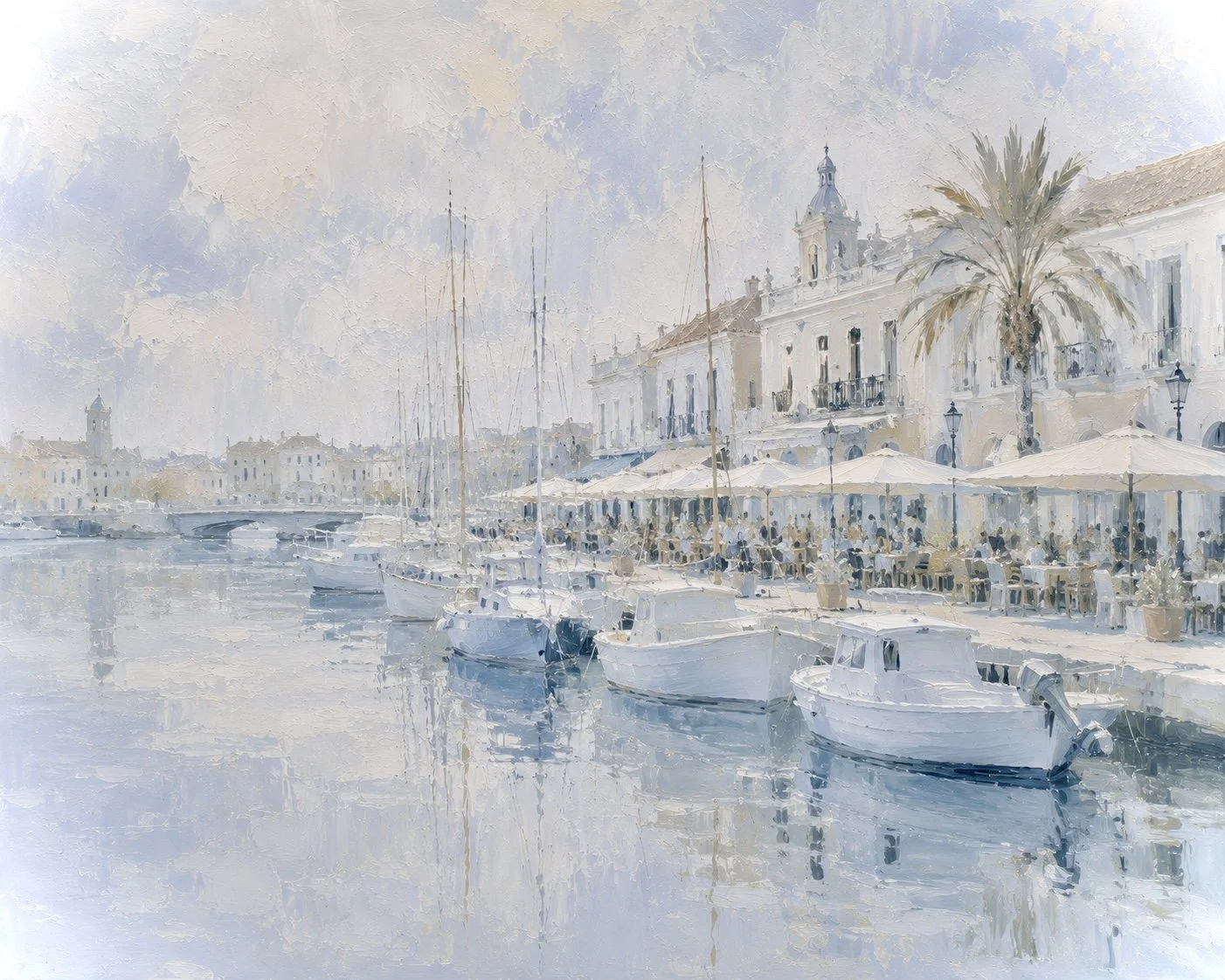 Reflections in Blue