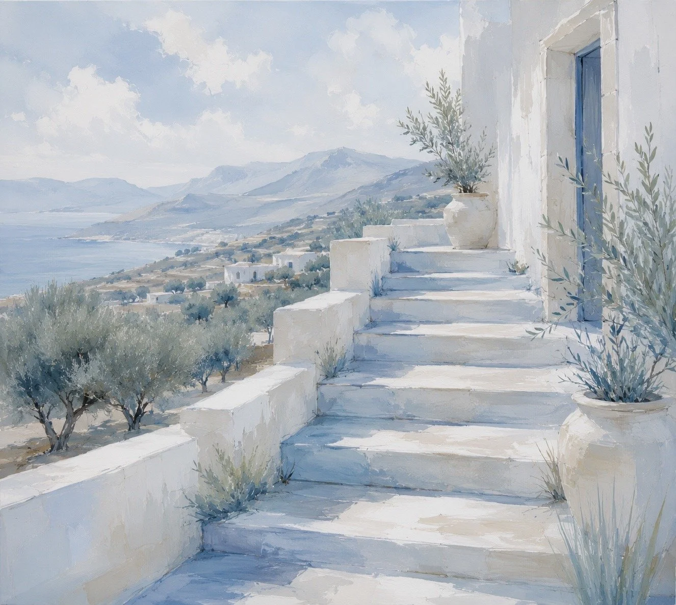 Sunlit Steps 