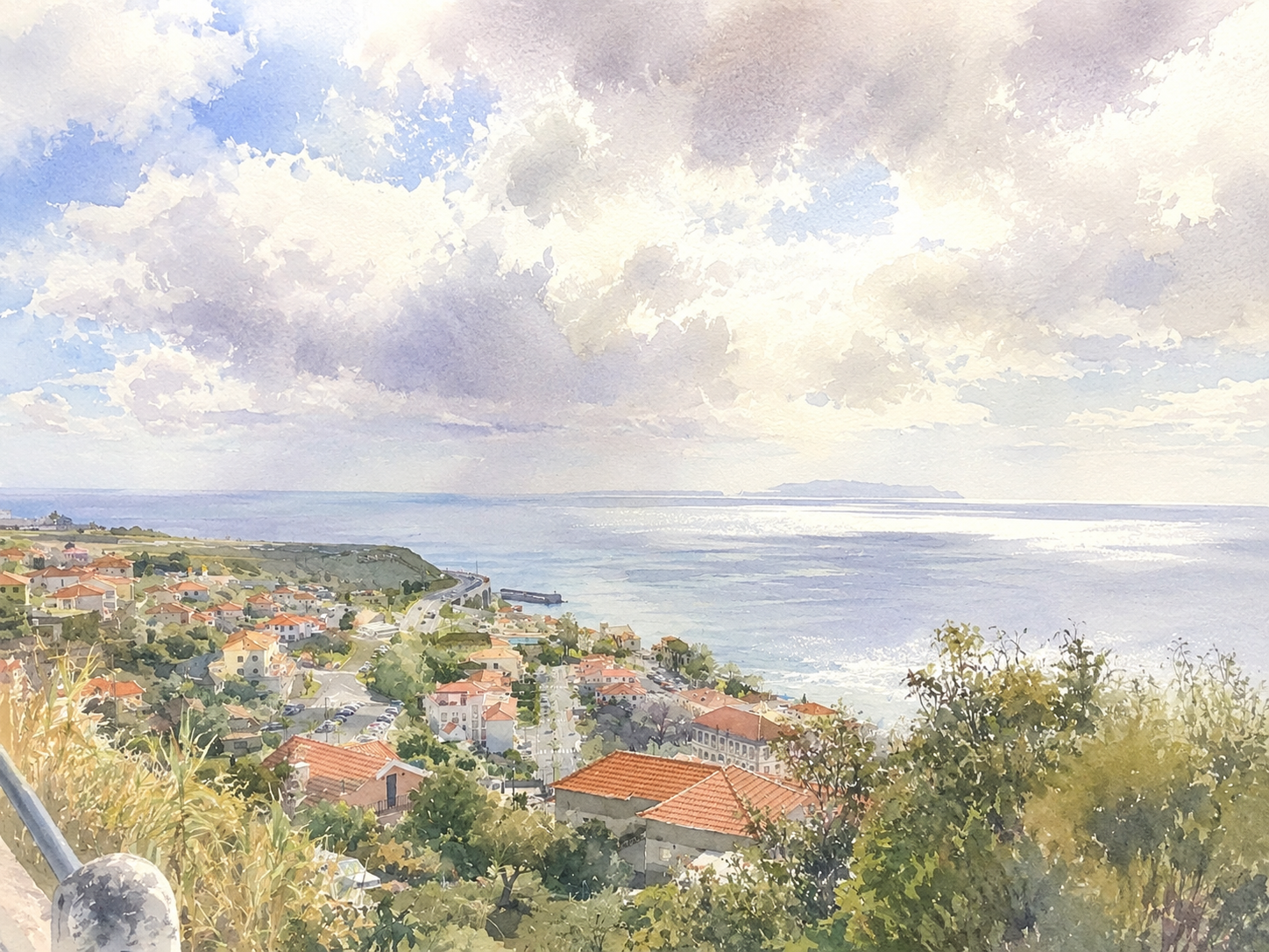 Summer Above the Valley   Madeira 