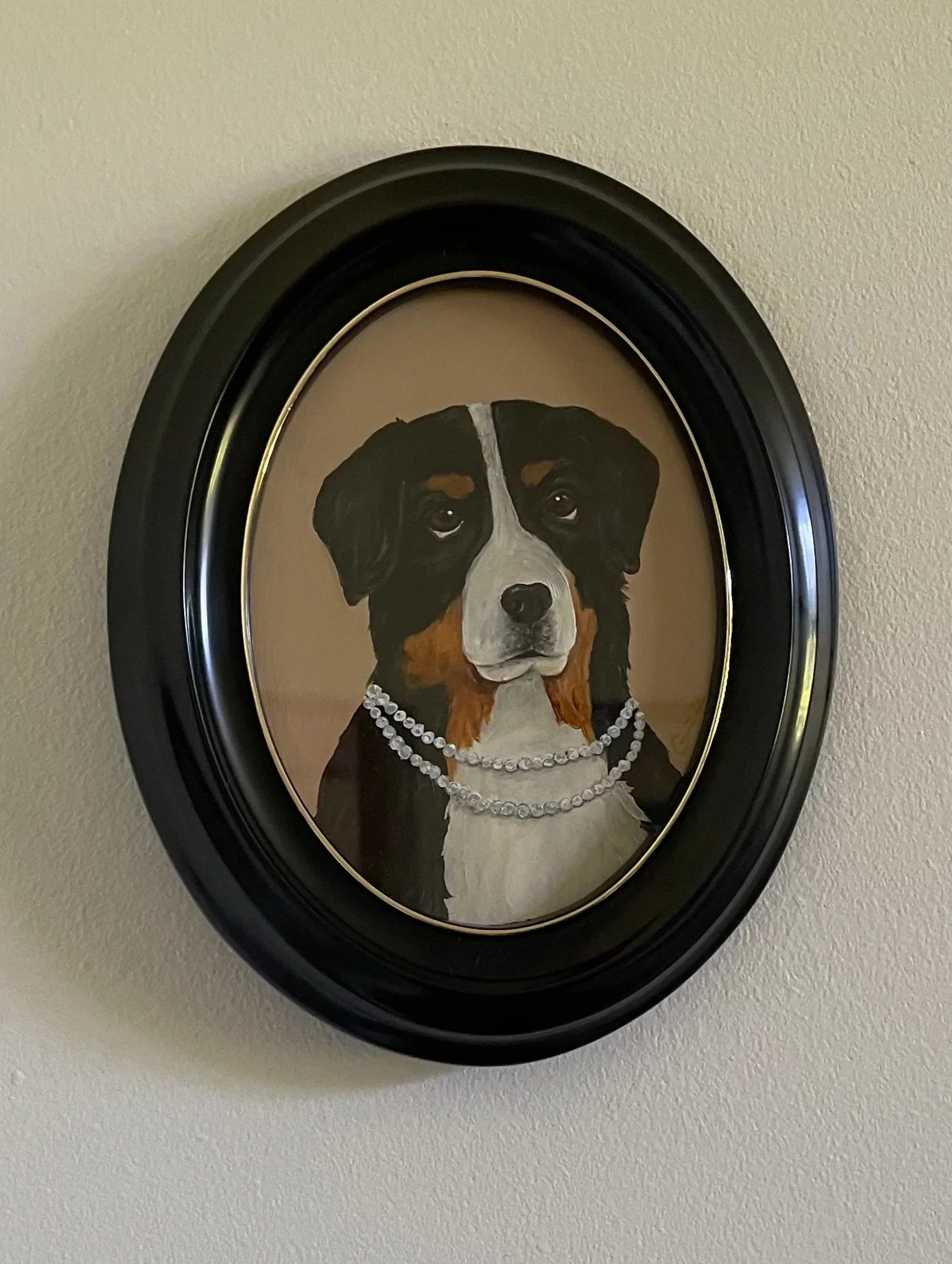 Bernese - 20 x 16 cm including the frame