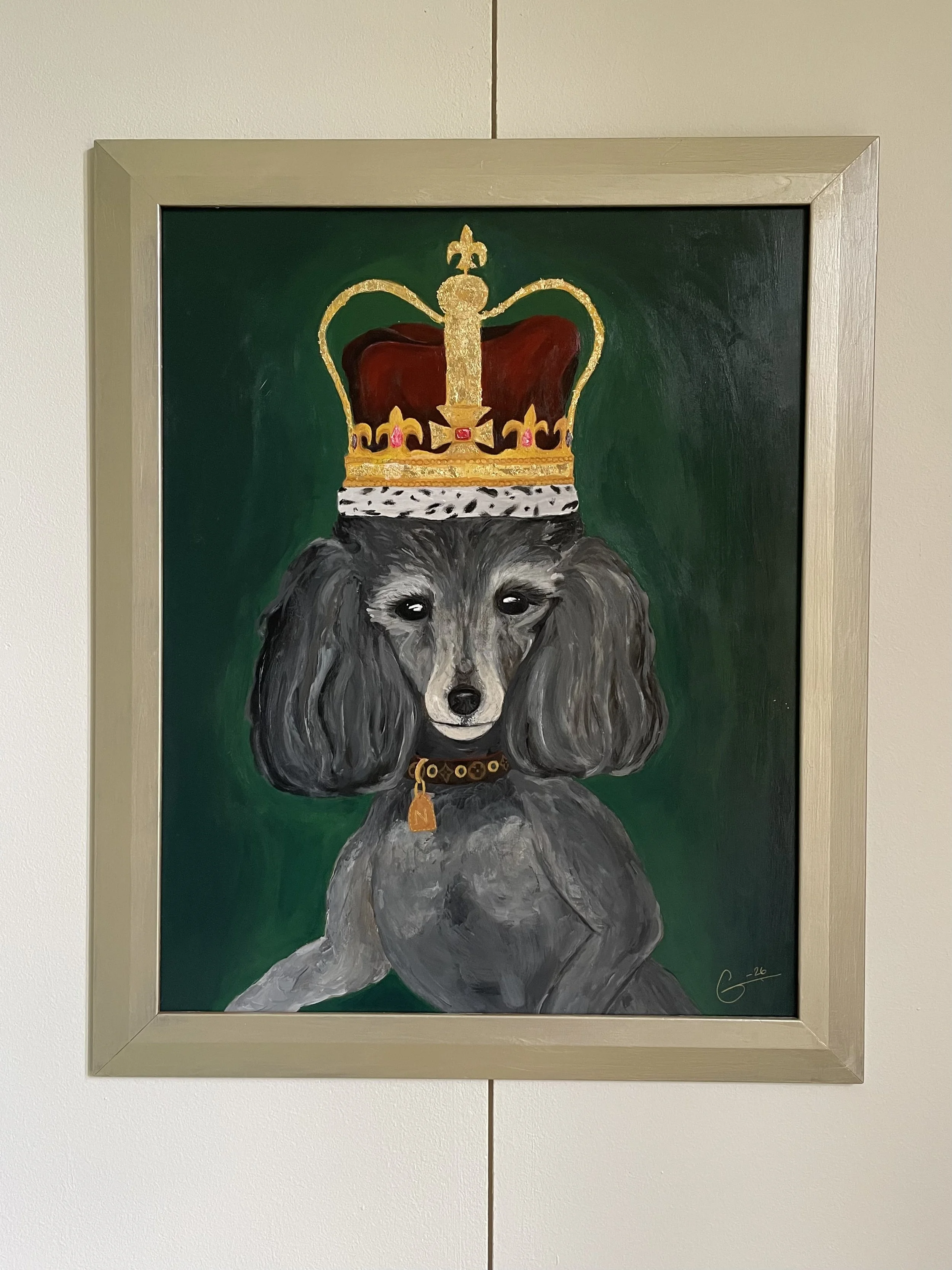 Les Royales - Nora - 58 x 48 cm including the frame