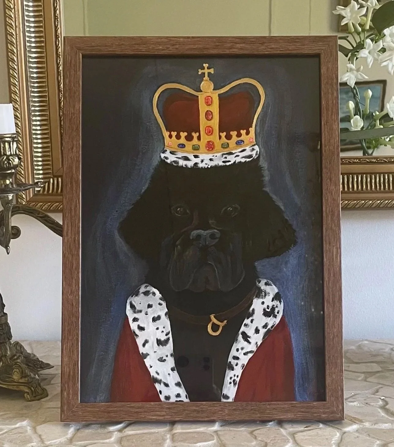 Les Royales - Pablo - 21 x 30 cm including the frame