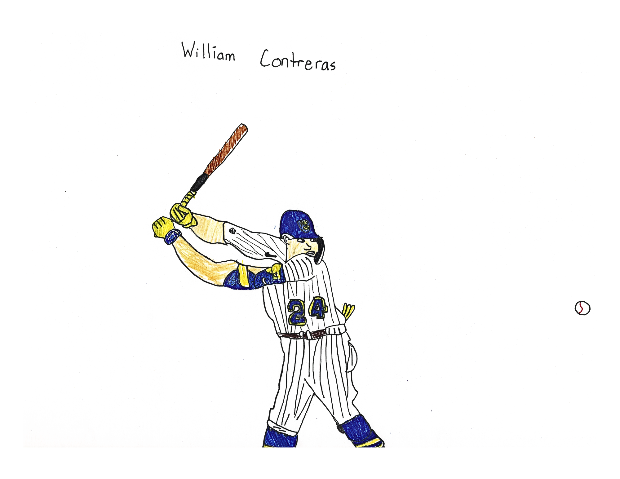 William Contreras, June 2026 (6 years old)