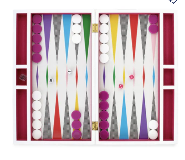 Acrylic Backgammon Set