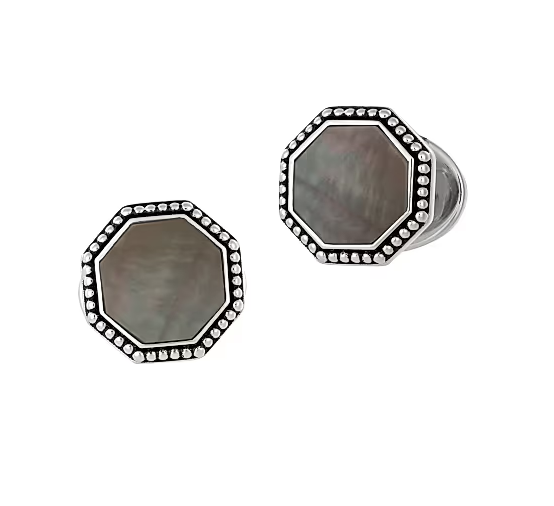 Jan Leslie Mother of Pearl Cufflinks